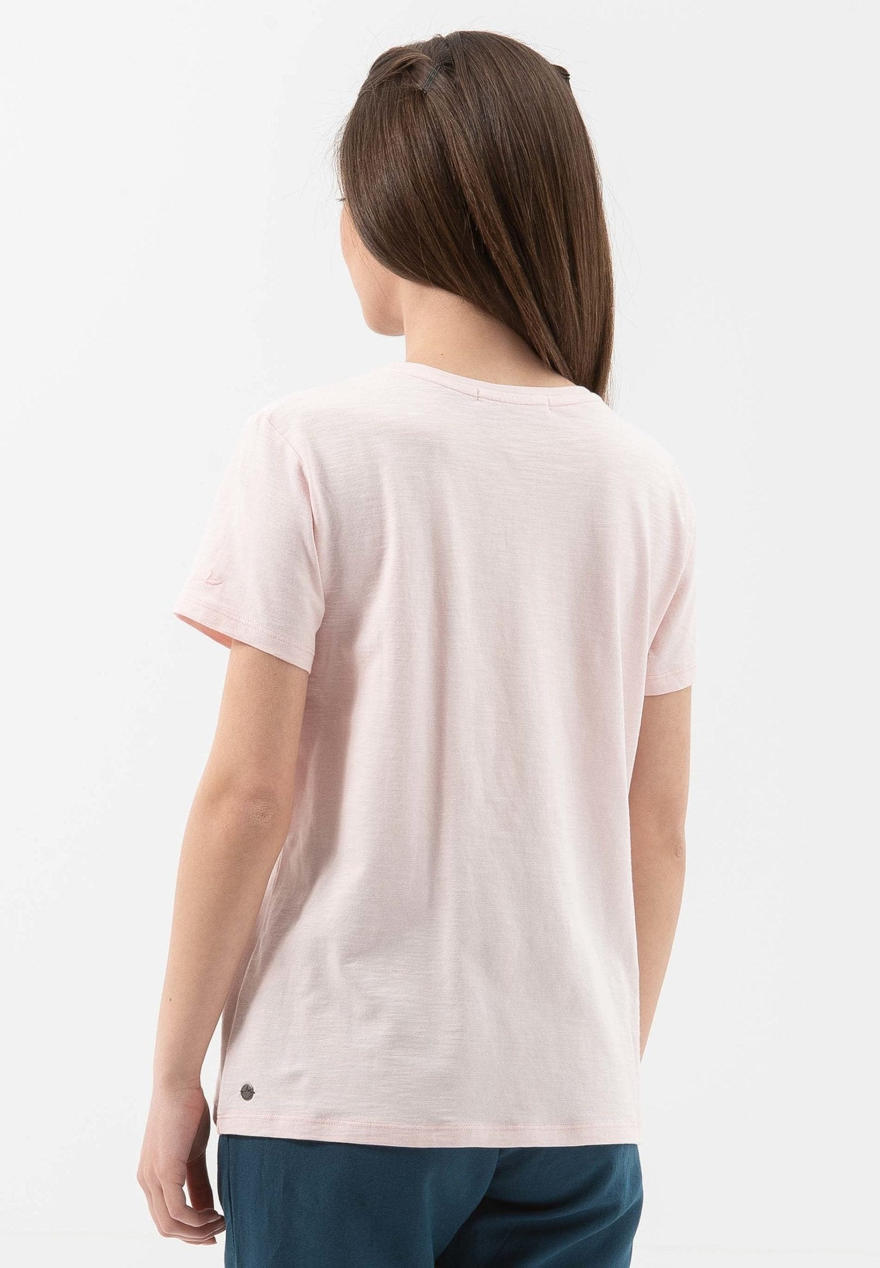 T-Shirt aus Bio-Baumwolle mit Riesenrad-Print