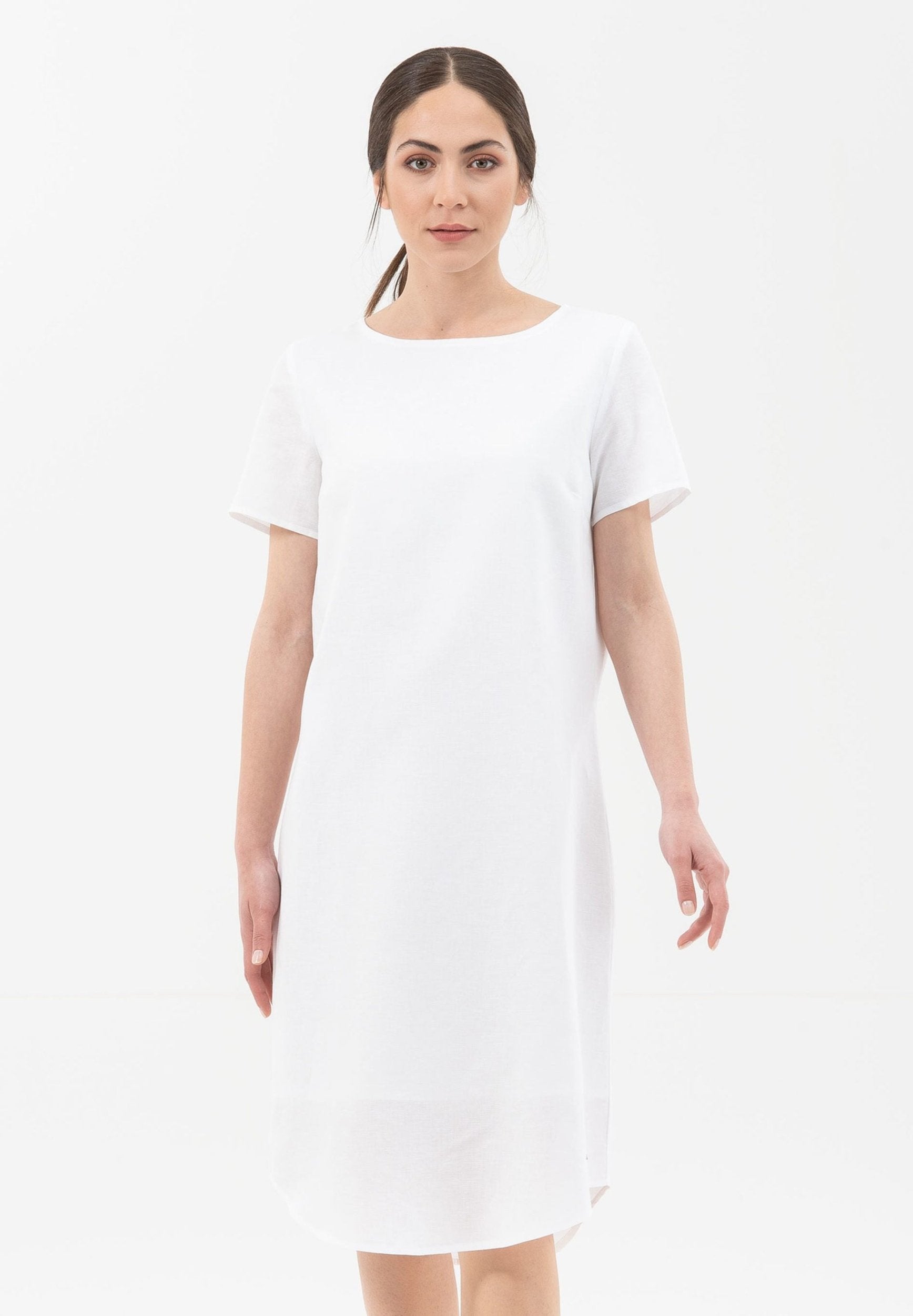 Kleid aus Leinen mit Bio-Baumwolle | Nachhaltige Damenmode