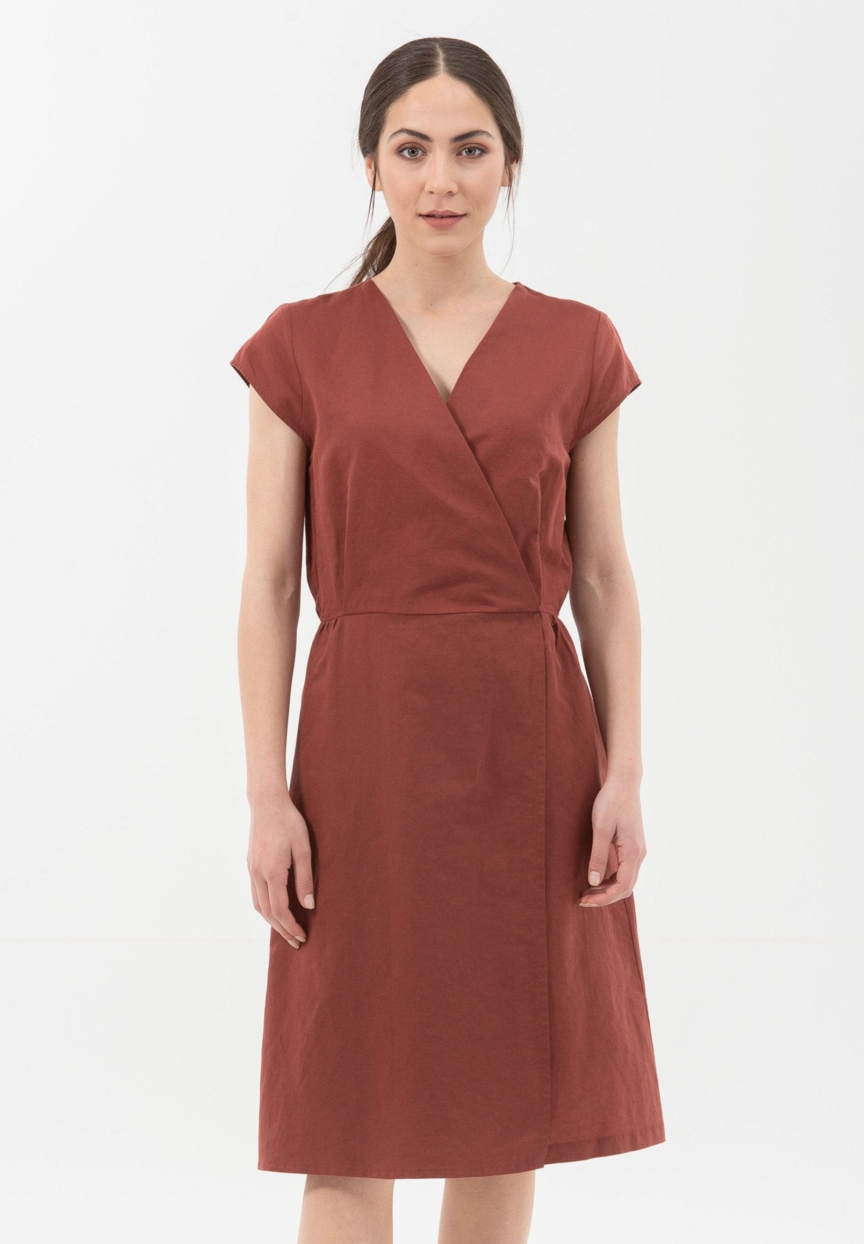 Kleid aus Leinen mit Bio-Baumwolle | Eco Damenmode
