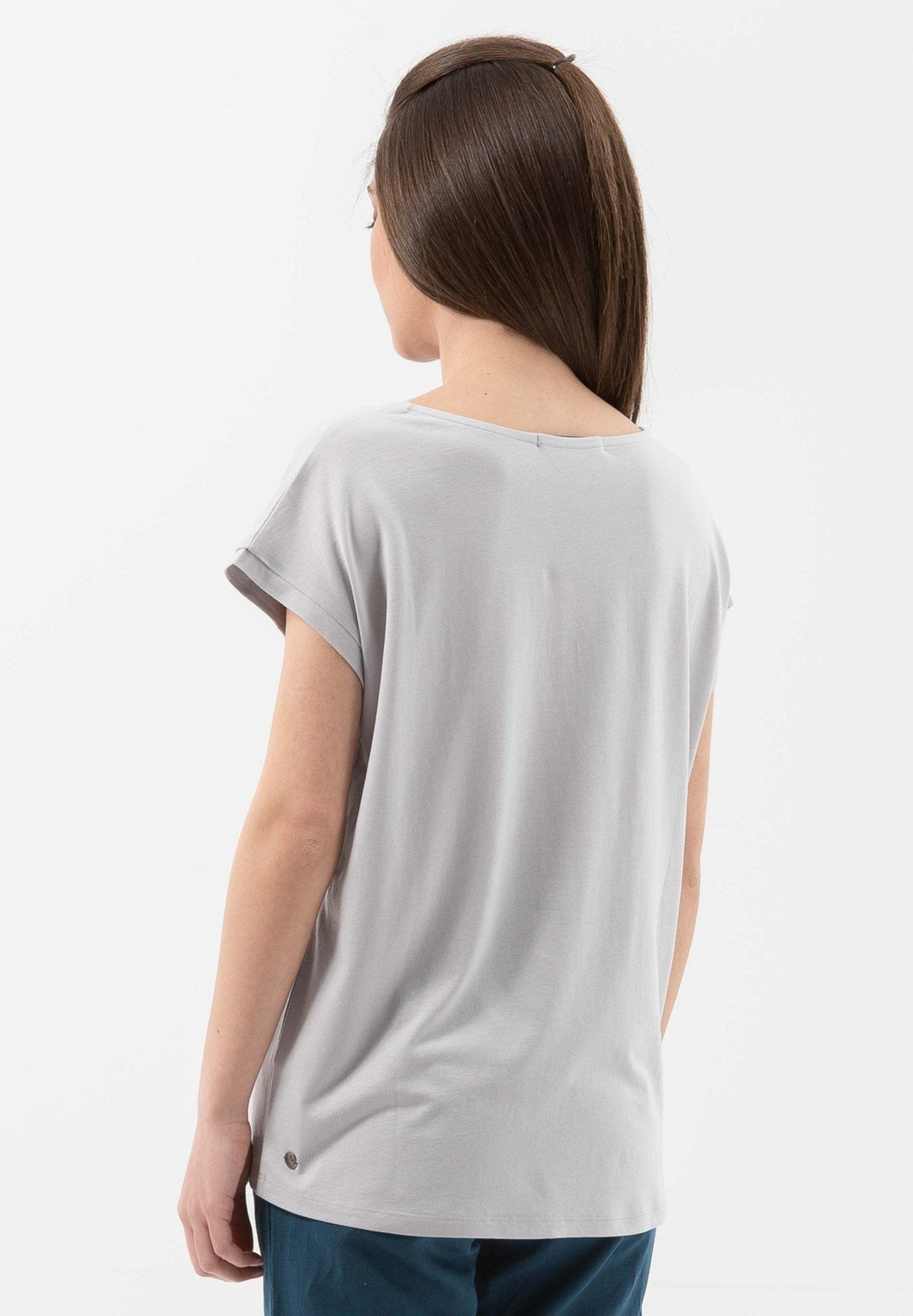 T-Shirt aus TENCEL™ Lyocell- Bio-Baumwolle-Mix