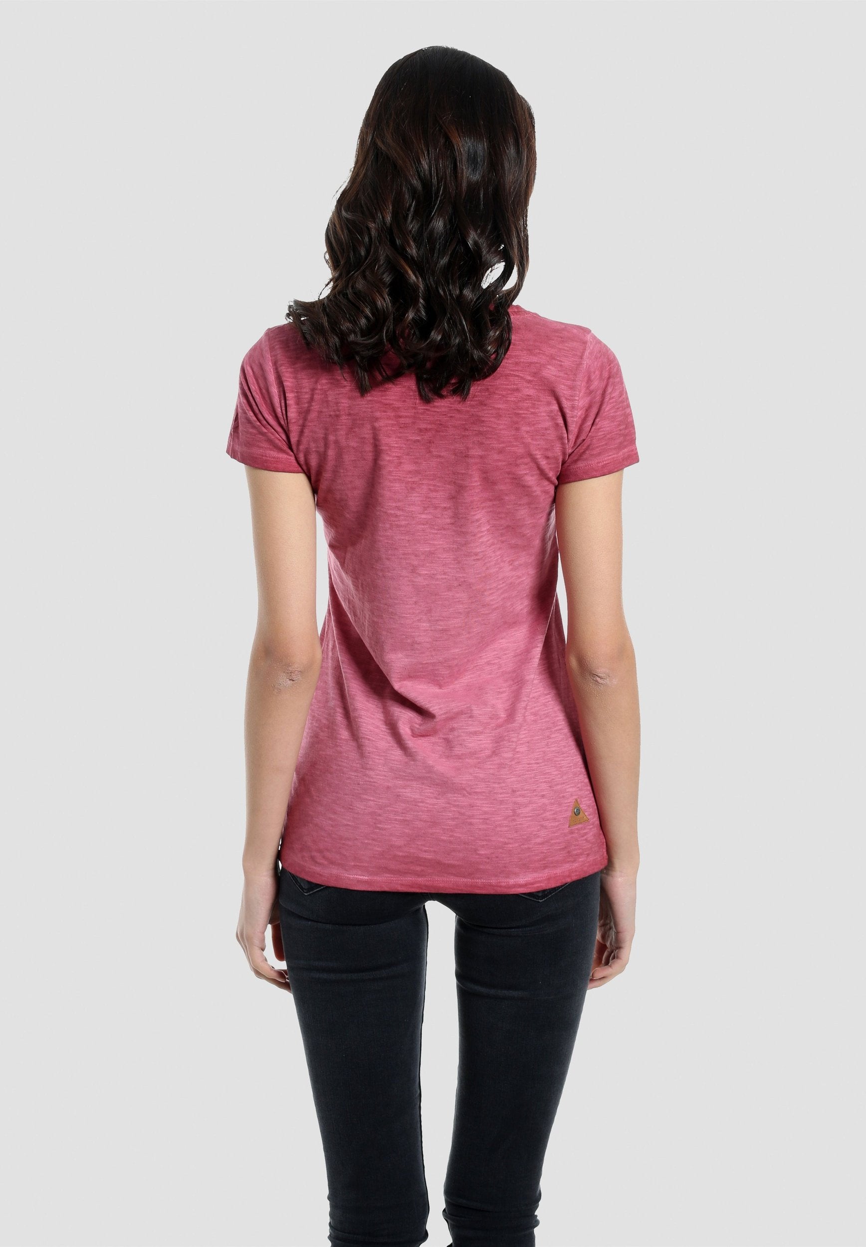 Cold Dyed T-Shirt aus Bio-Baumwolle