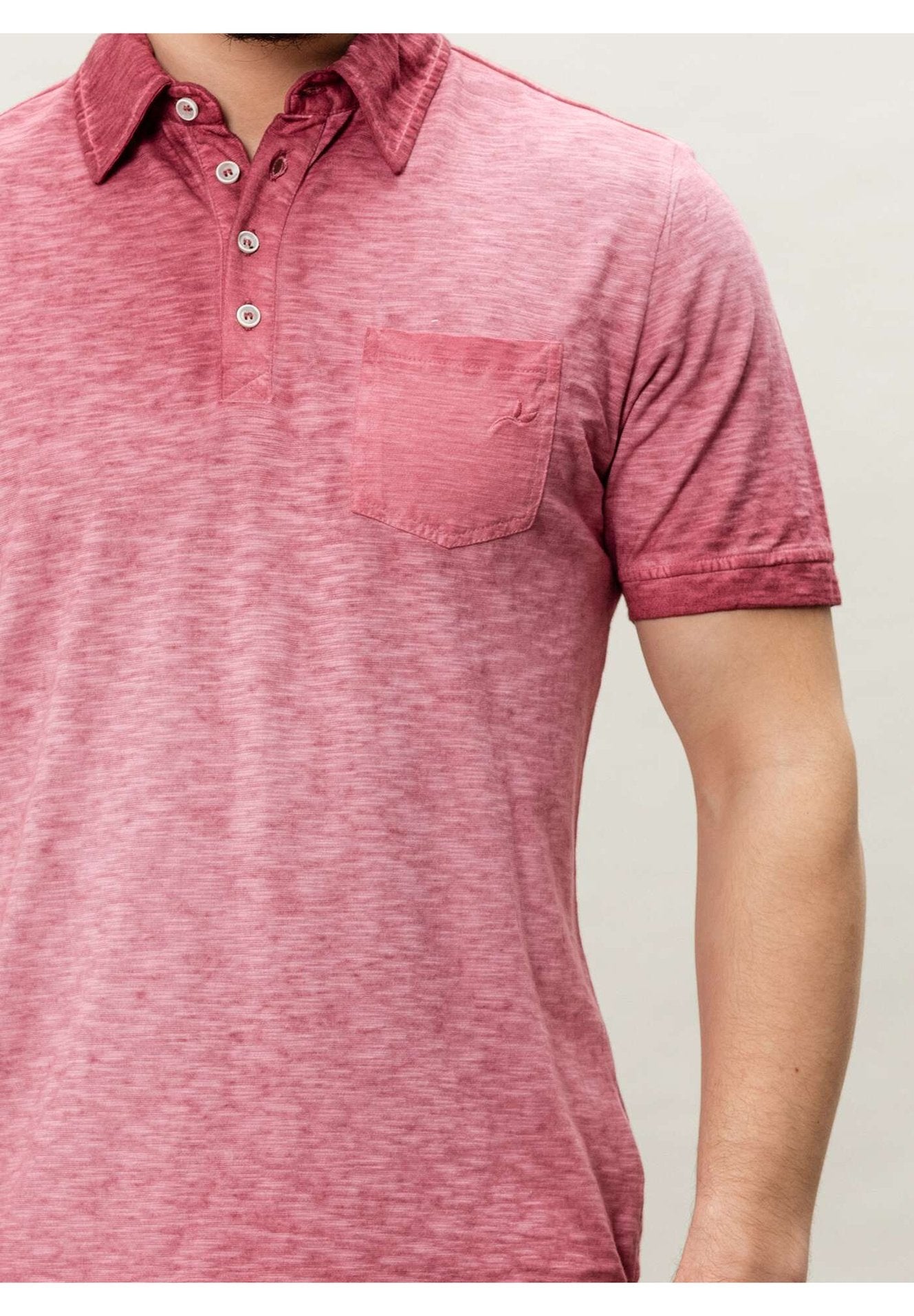 Garment Dyed Poloshirt aus Bio-Baumwolle