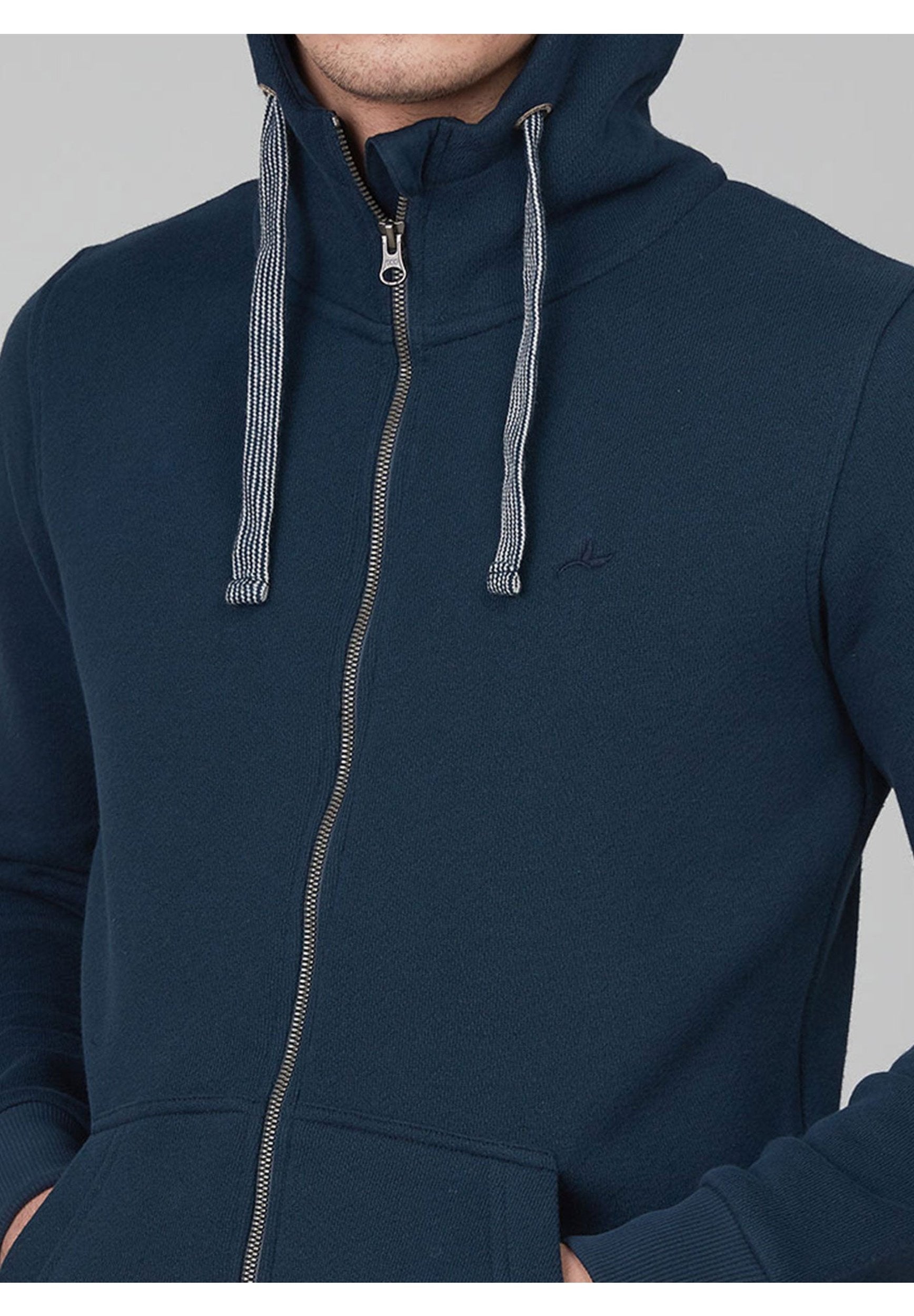 Kapuzensweatjacke aus Bio-Baumwolle