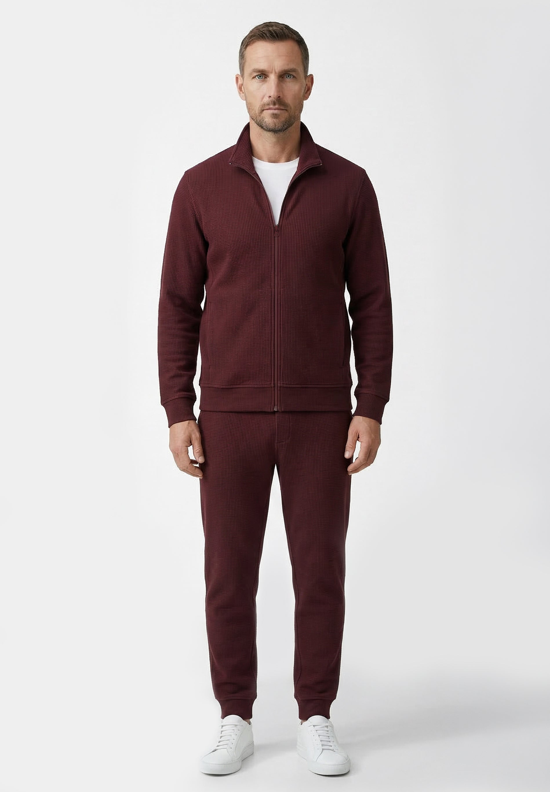 JORRIN | Waffel-Jacke aus Bio-Baumwolle & recyceltem Polyester