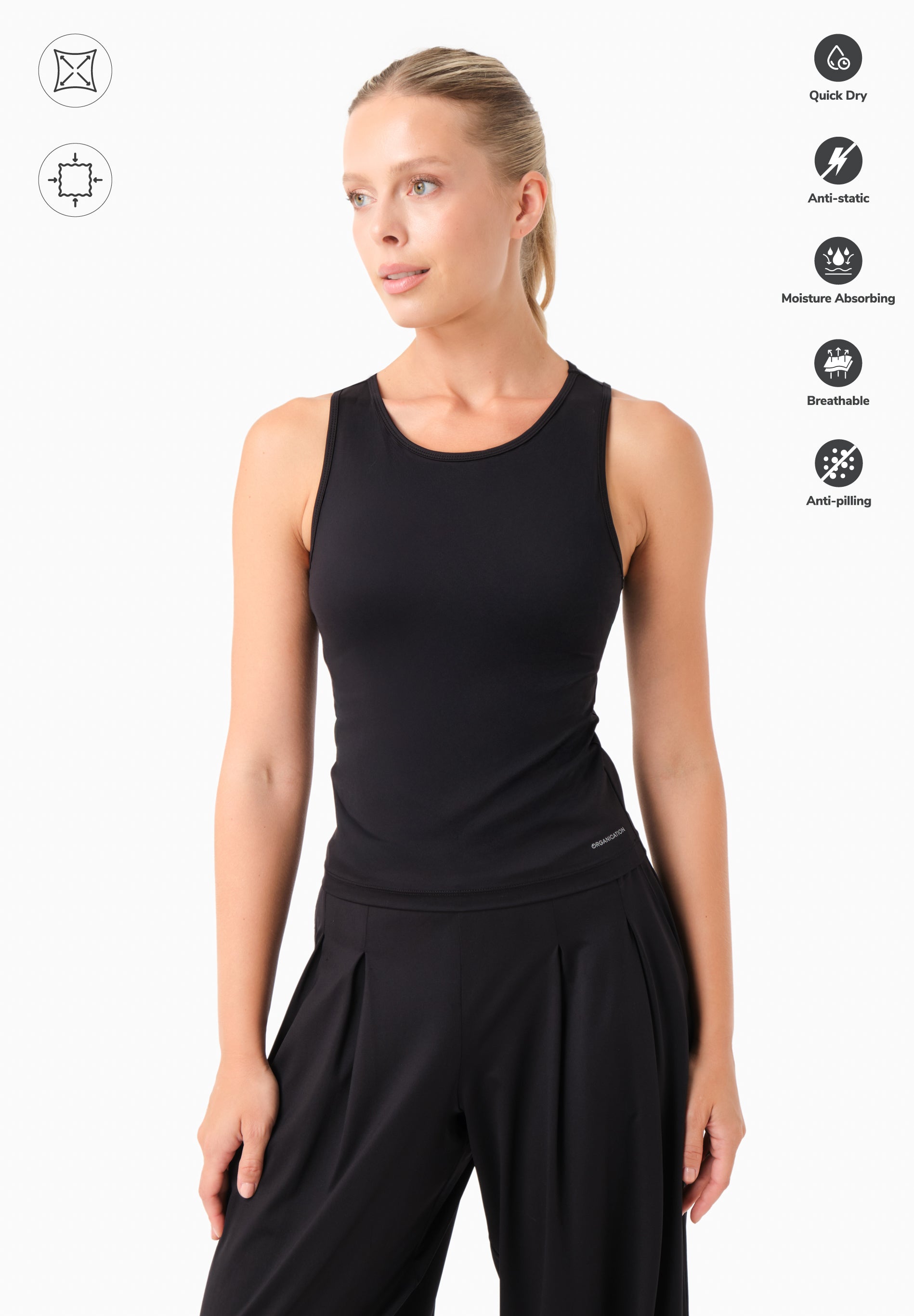 ANNYA | Sportliches Tanktop aus recyceltem Polyamid