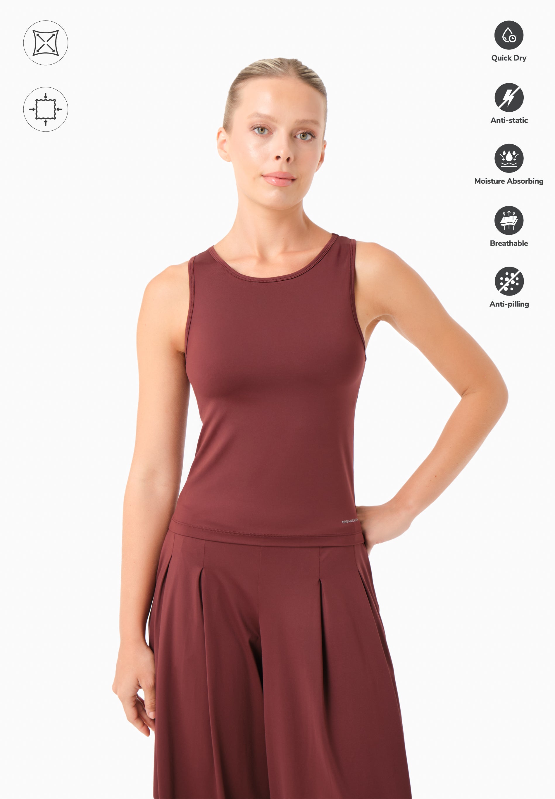 ANNYA | Sportliches Tanktop aus recyceltem Polyamid