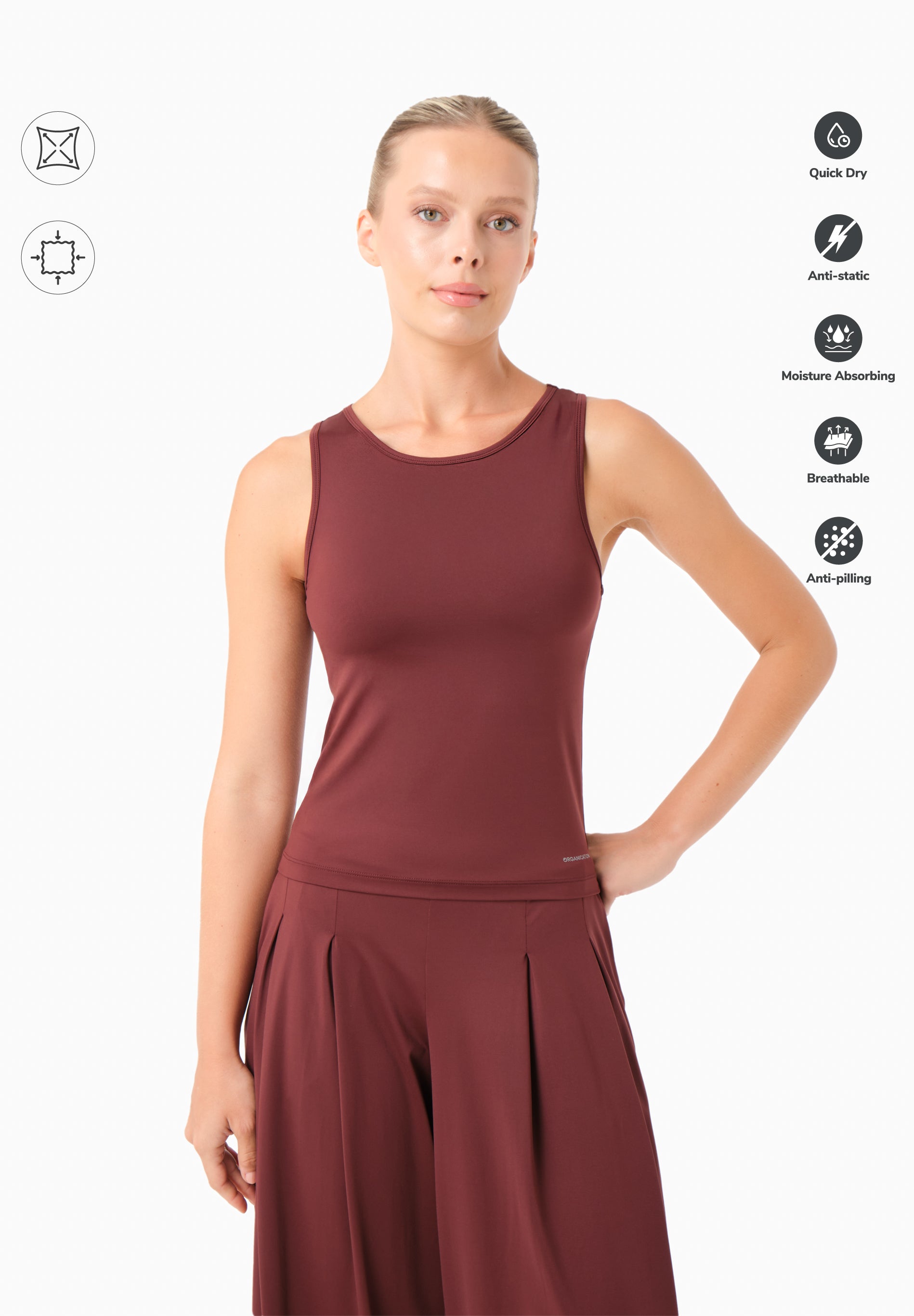 ANNYA | Sportliches Tanktop aus recyceltem Polyamid