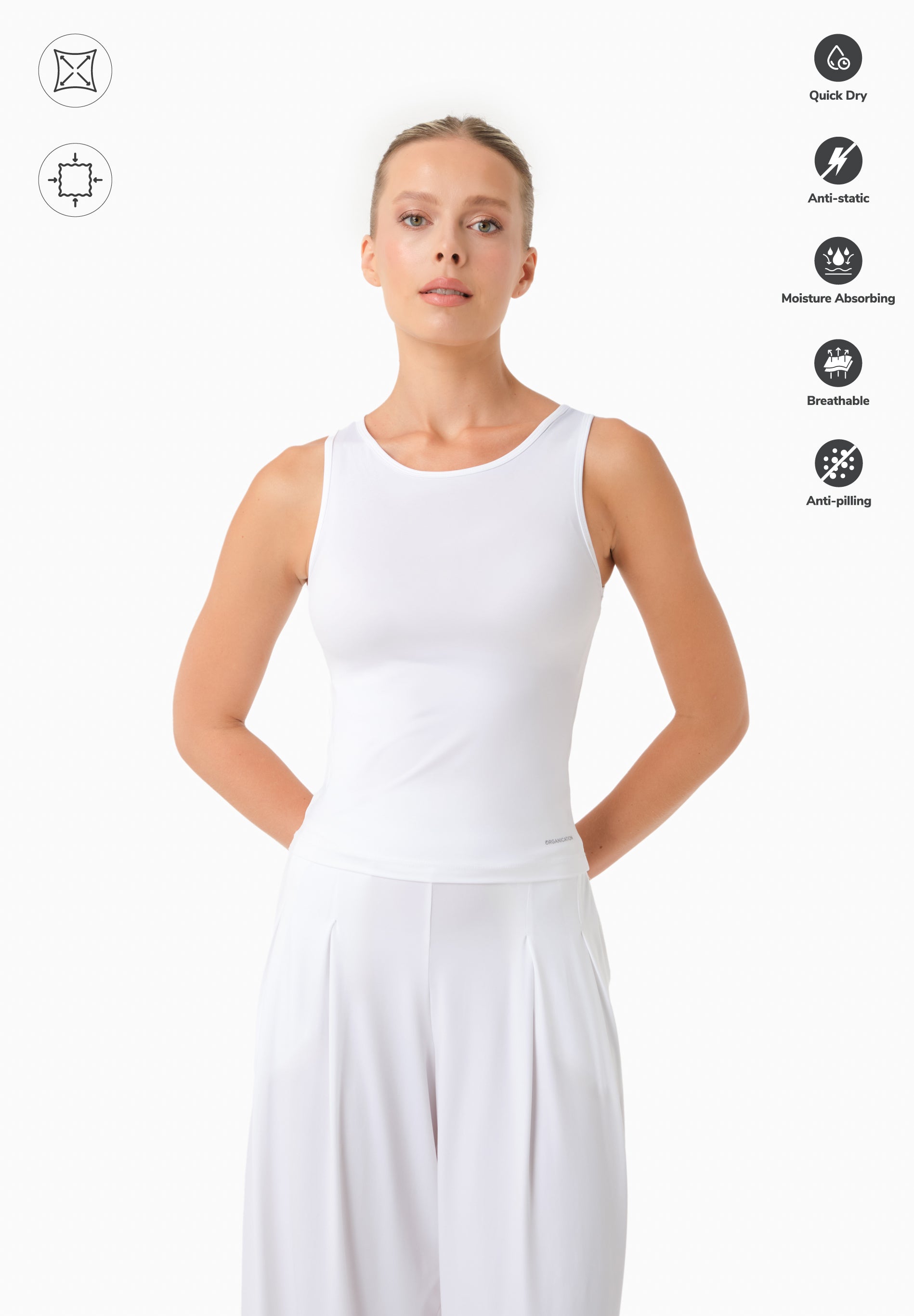 ANNYA | Sportliches Tanktop aus recyceltem Polyamid