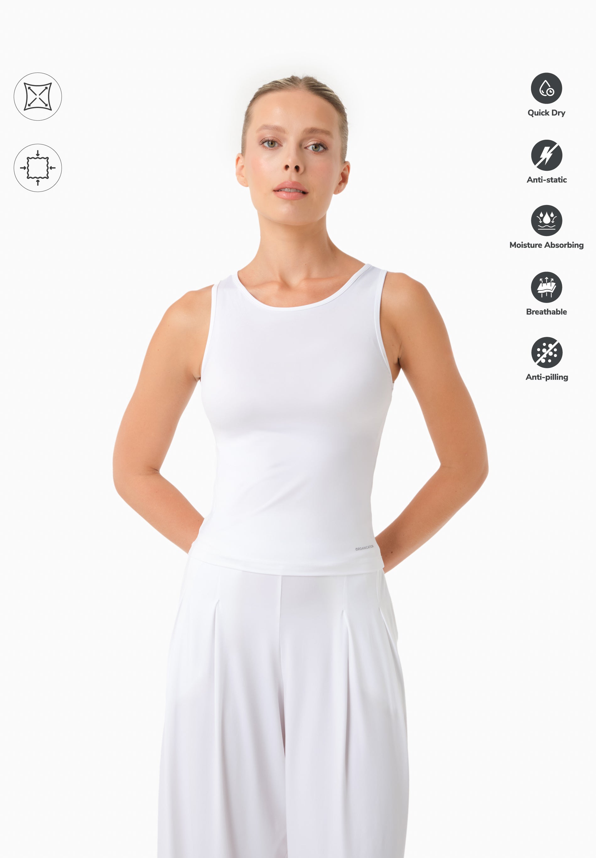 ANNYA | Sportliches Tanktop aus recyceltem Polyamid