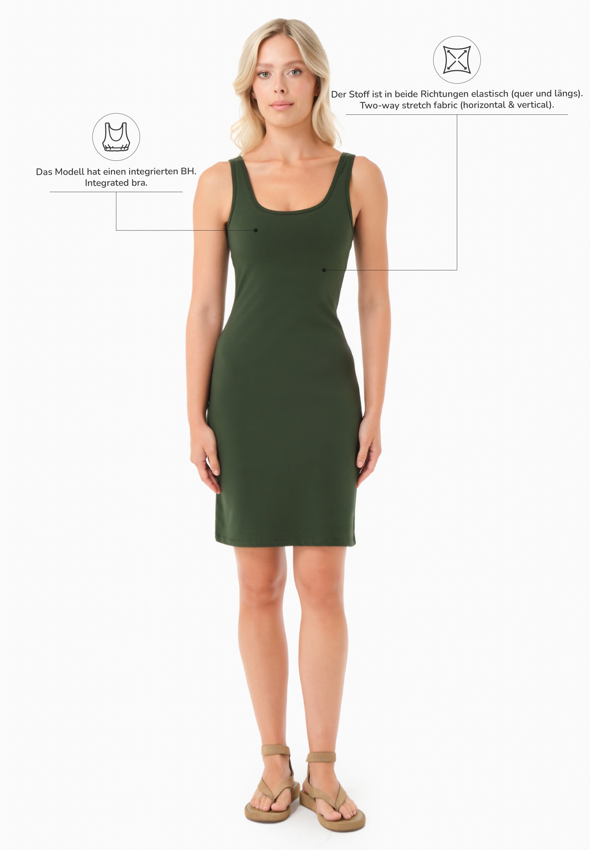 DARRIA | Kleid aus Bio-Baumwolle