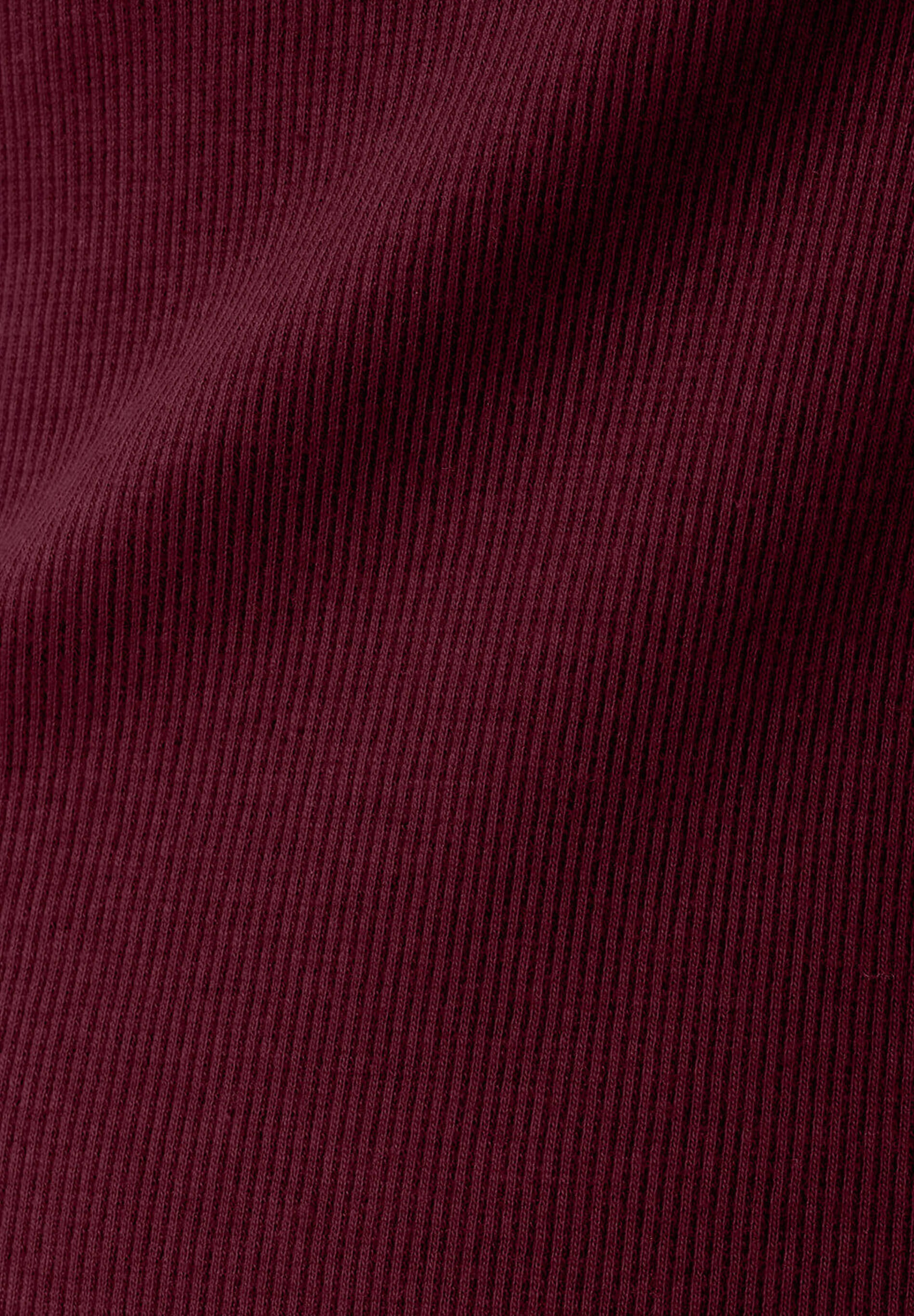 DERREN | Geripptes Kleid aus Bio-Baumwolle