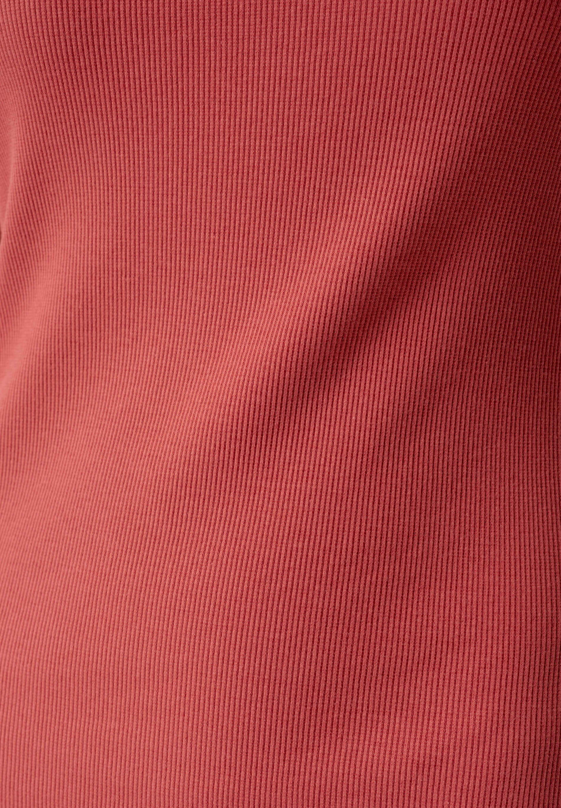 DERREN | Geripptes Kleid aus Bio-Baumwolle