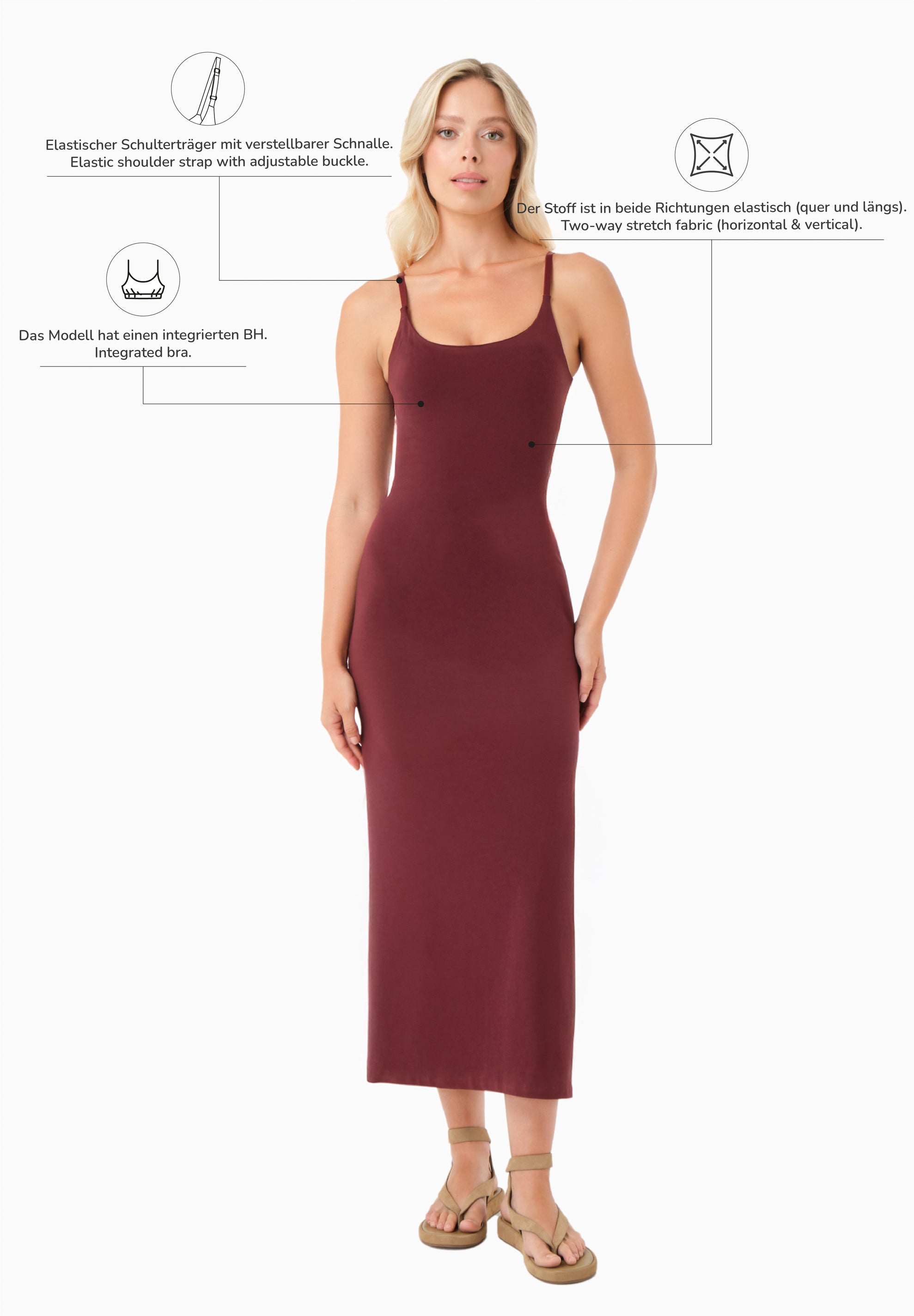 DIANNA | Kleid aus Bio-Baumwolle