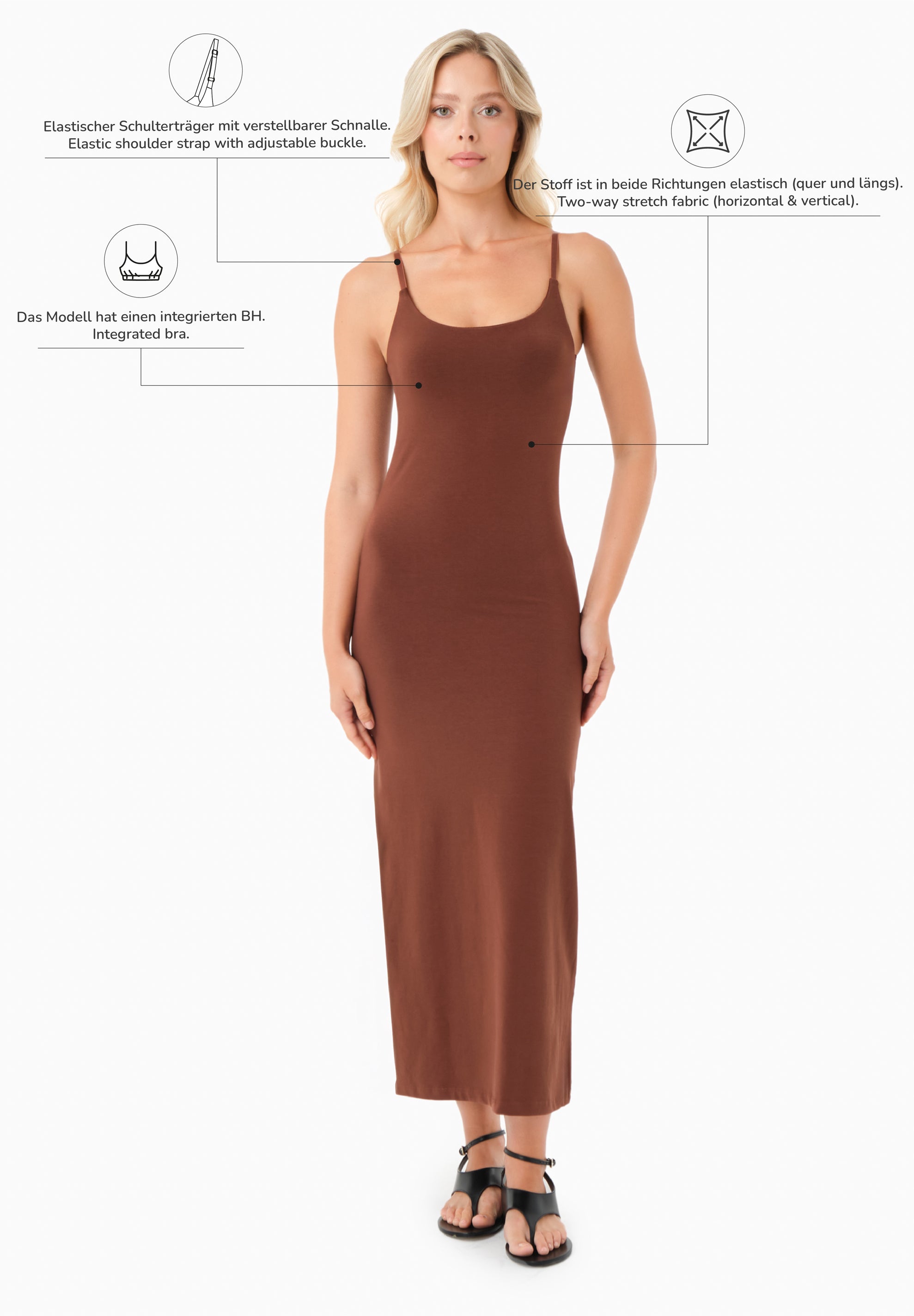 DIANNA | Kleid aus Bio-Baumwolle