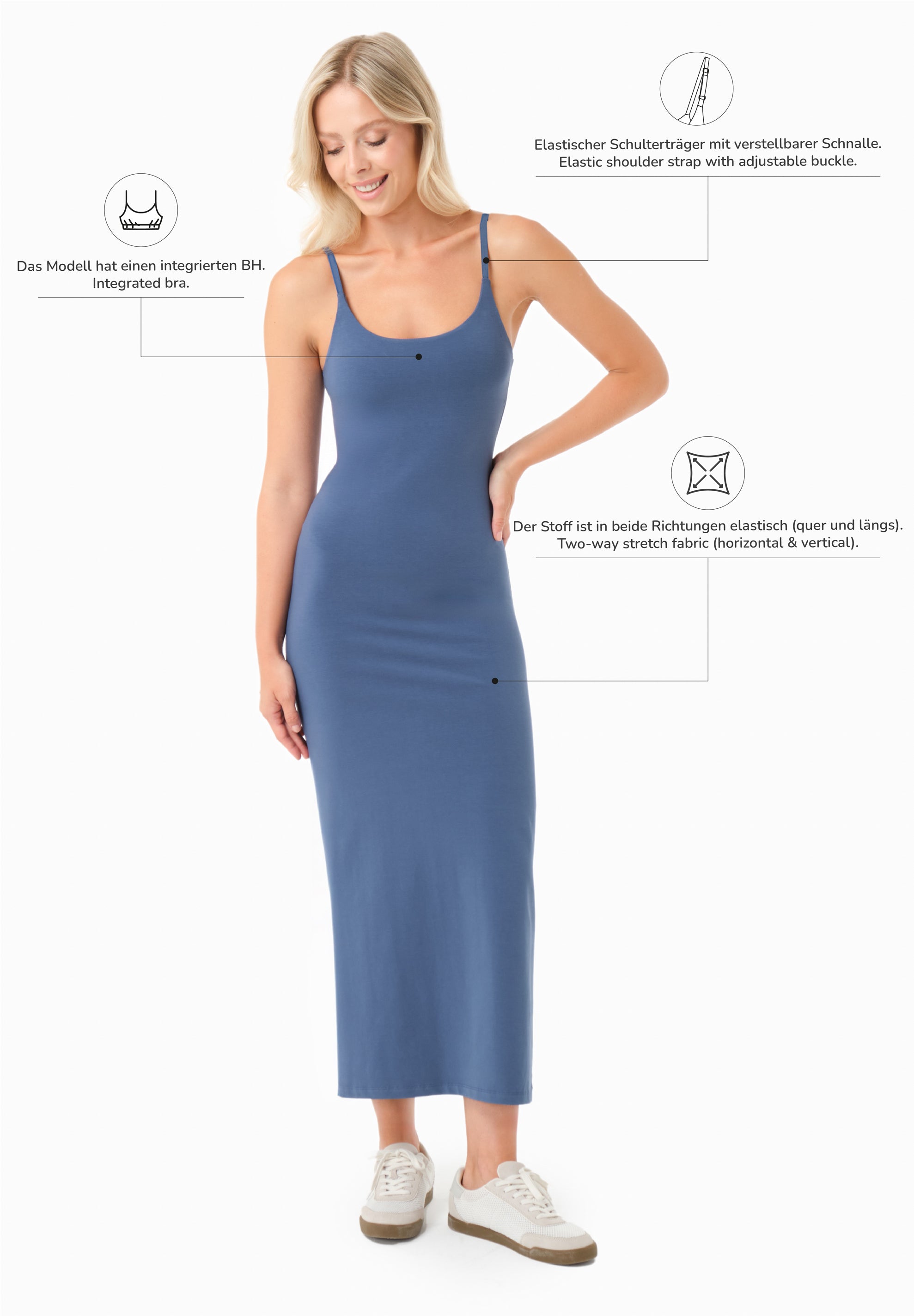 DIANNA | Kleid aus Bio-Baumwolle