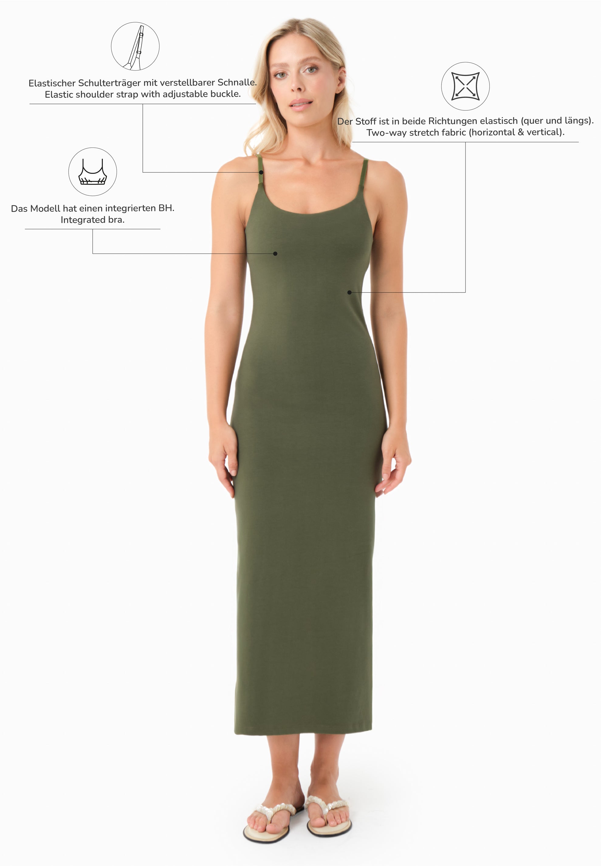 DIANNA | Kleid aus Bio-Baumwolle