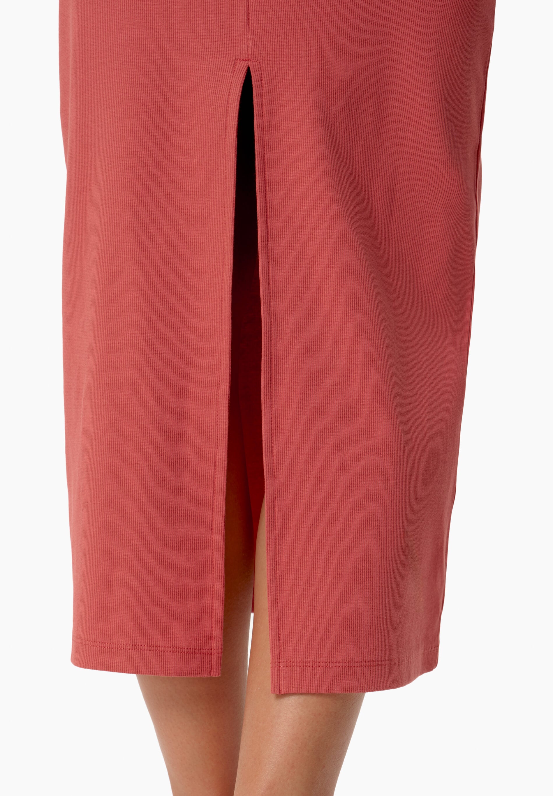 DURRU | Geripptes Kleid aus Bio-Baumwolle