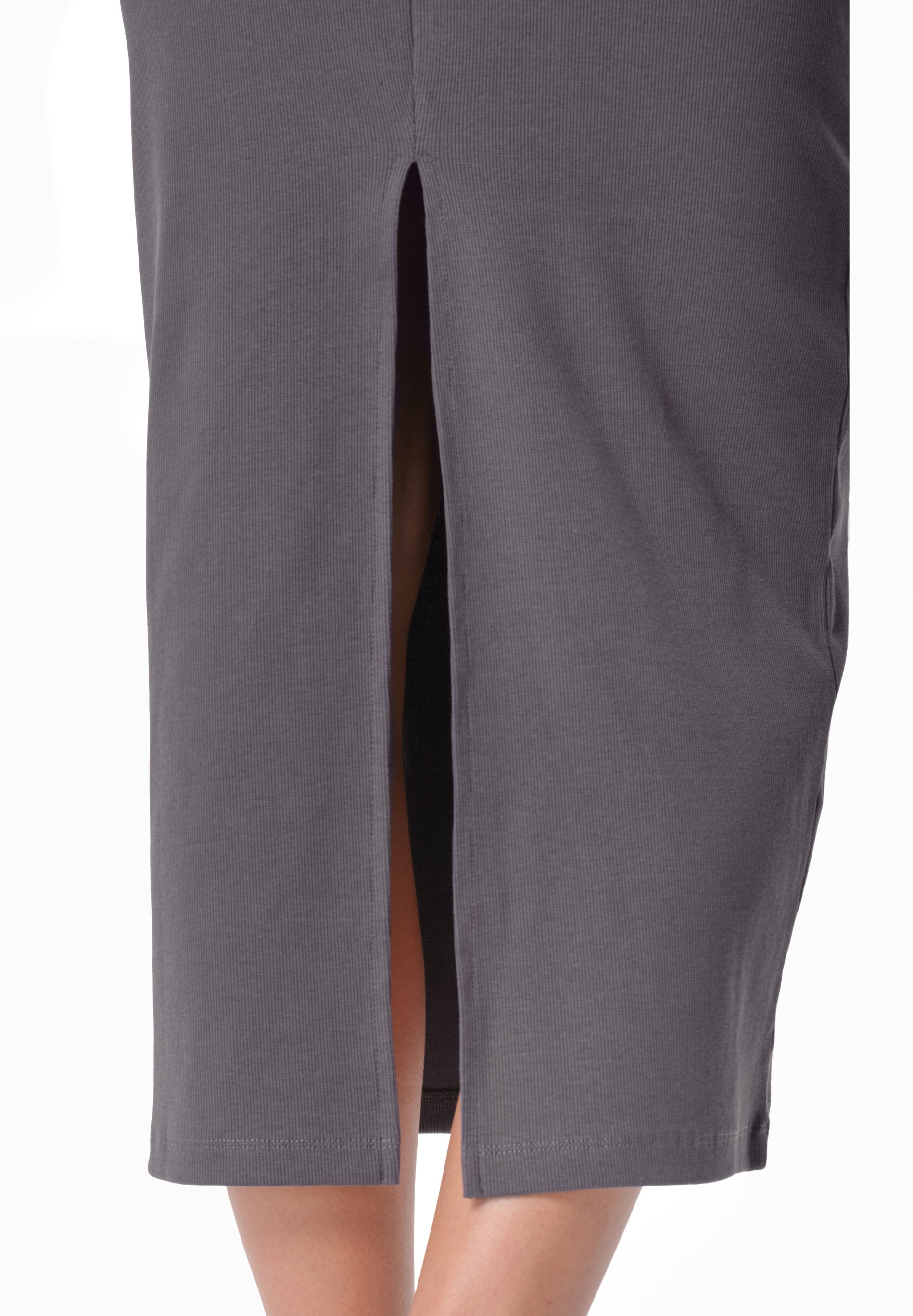 DURRU | Geripptes Kleid aus Bio-Baumwolle