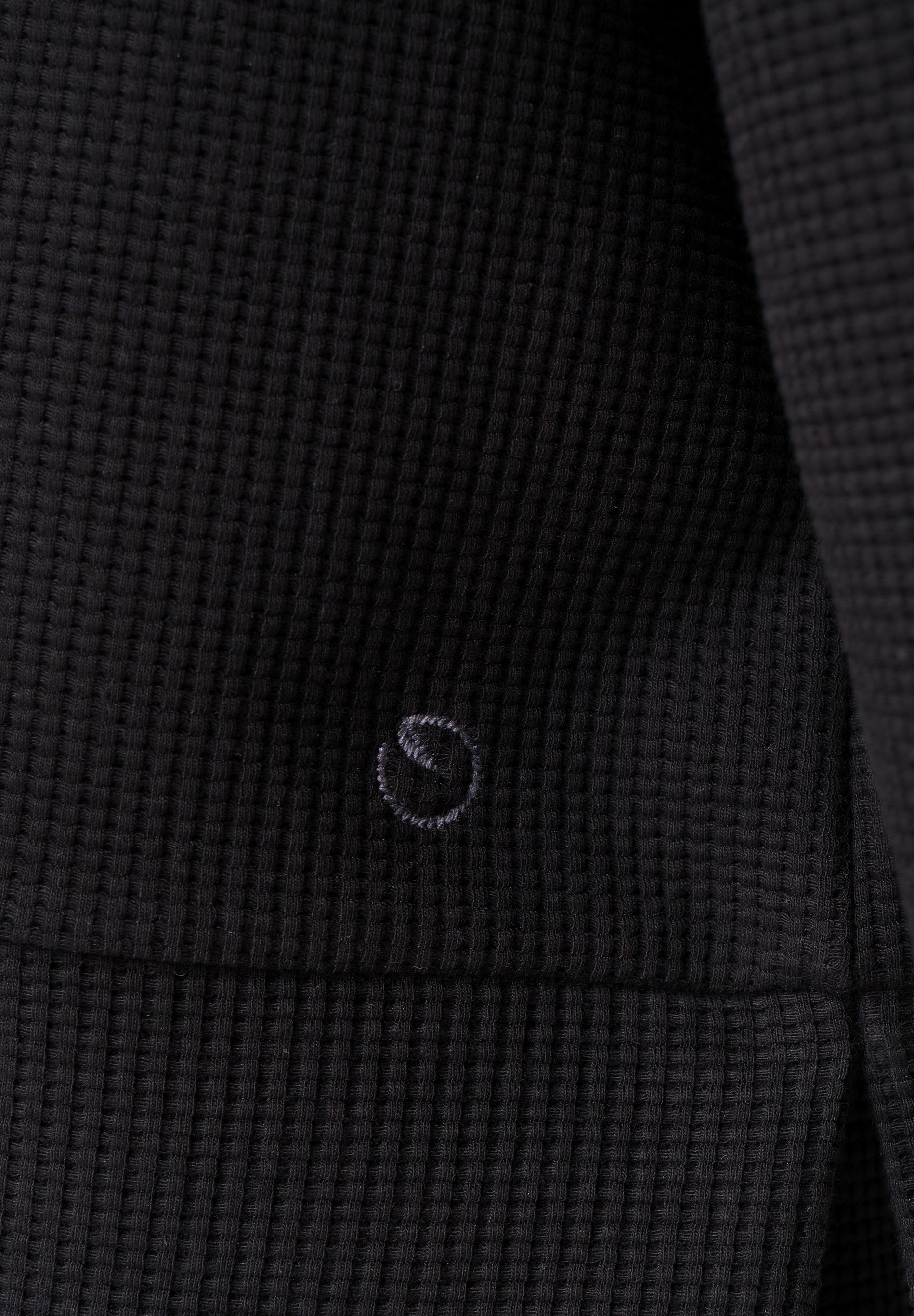 HANNA | Waffel Hoodie aus Bio-Baumwolle und recyceltem Polyester