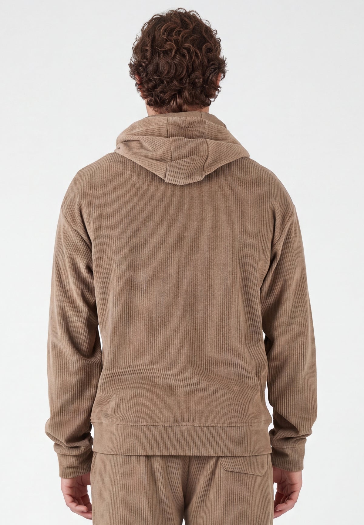 Cord-Hoodie aus Bio-Baumwolle