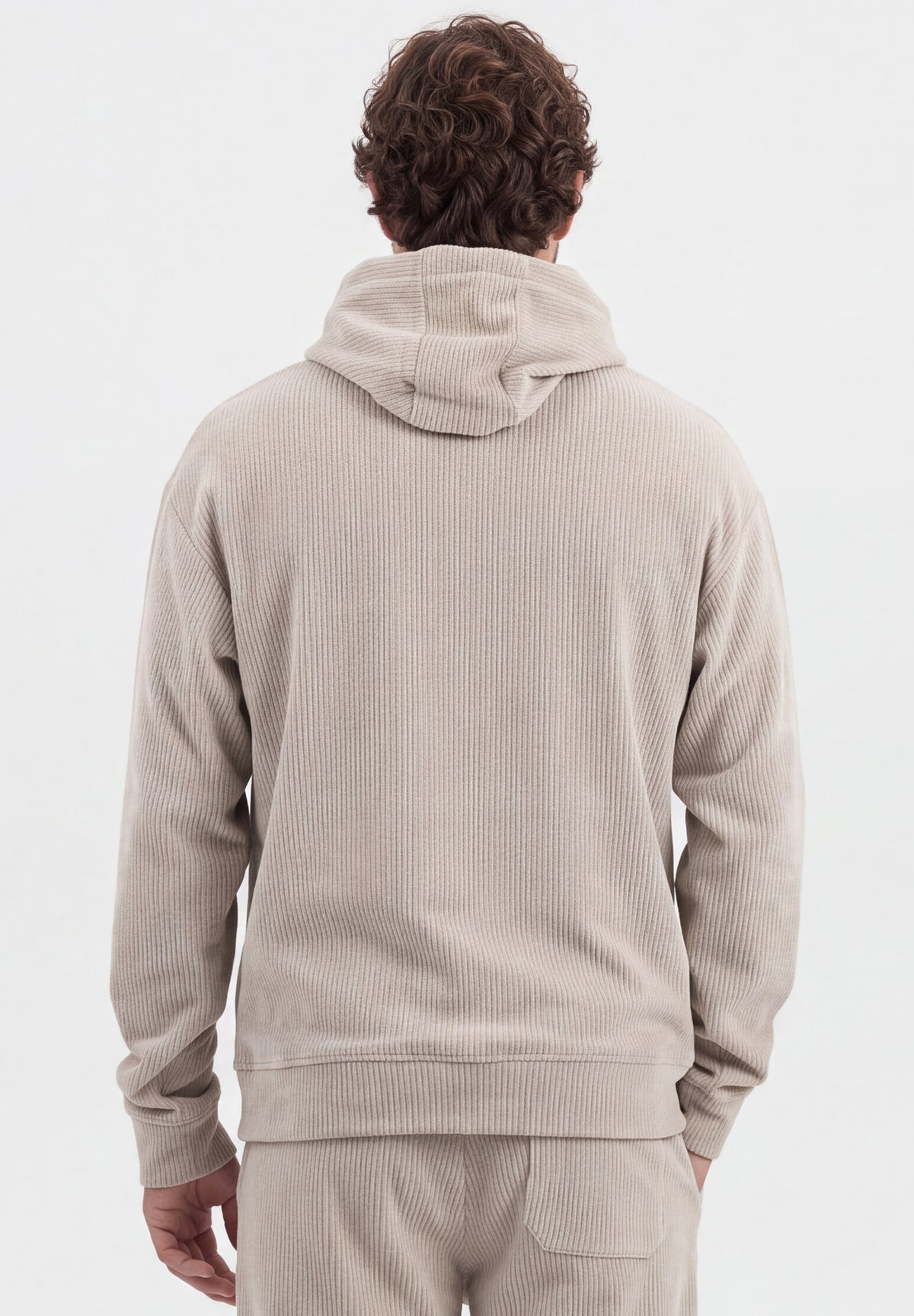 Cord-Hoodie aus Bio-Baumwolle