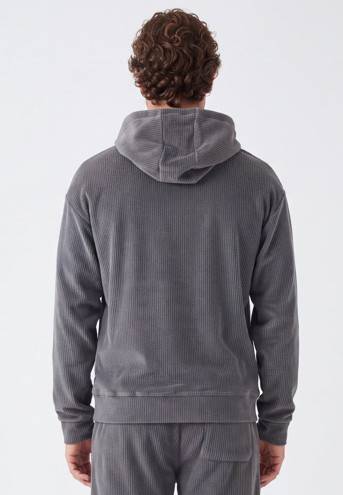 Cord-Hoodie aus Bio-Baumwolle