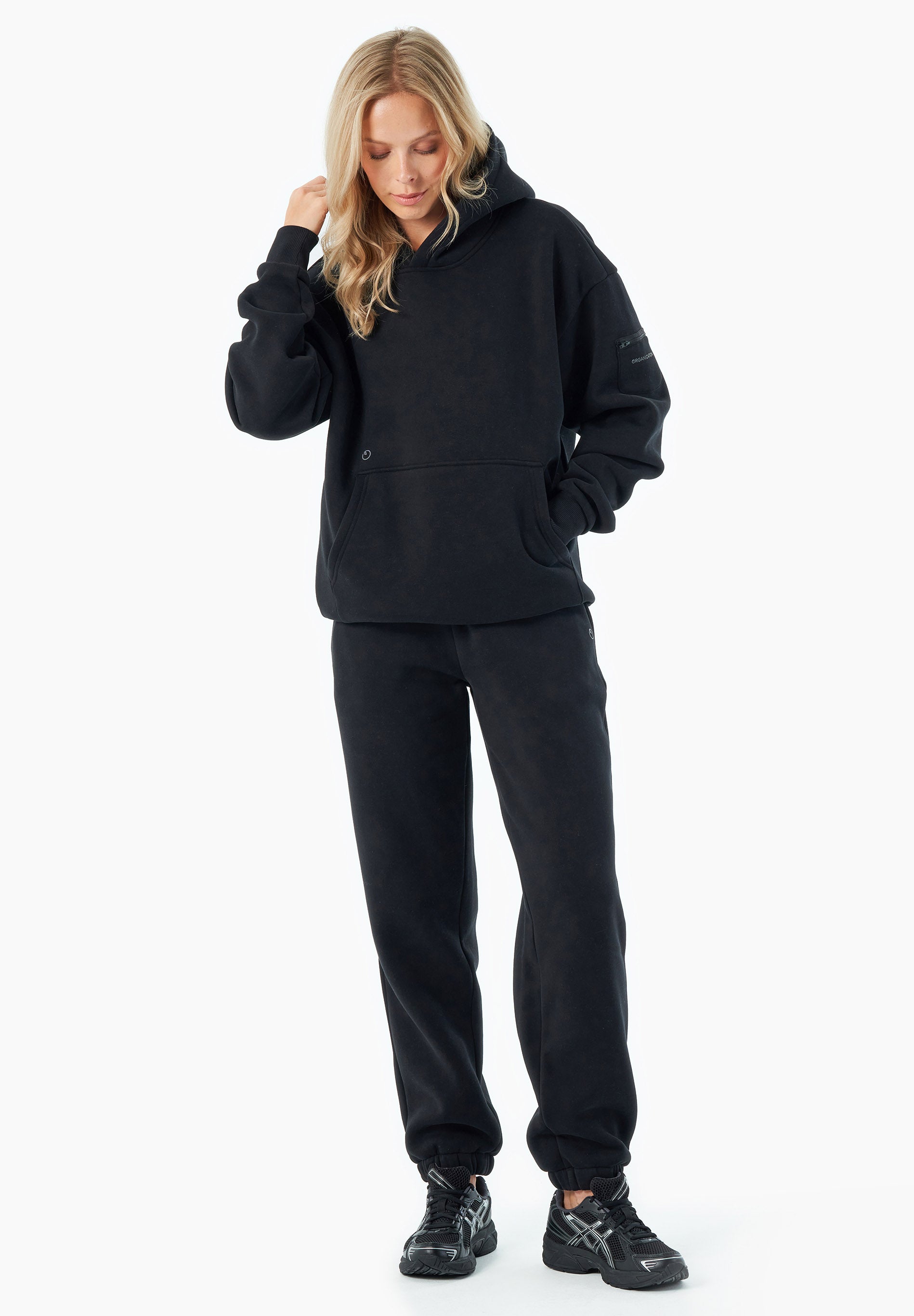 HARVINN | Essentials Travel Unisex Hoodie aus Bio-Baumwolle und recyceltem Polyester