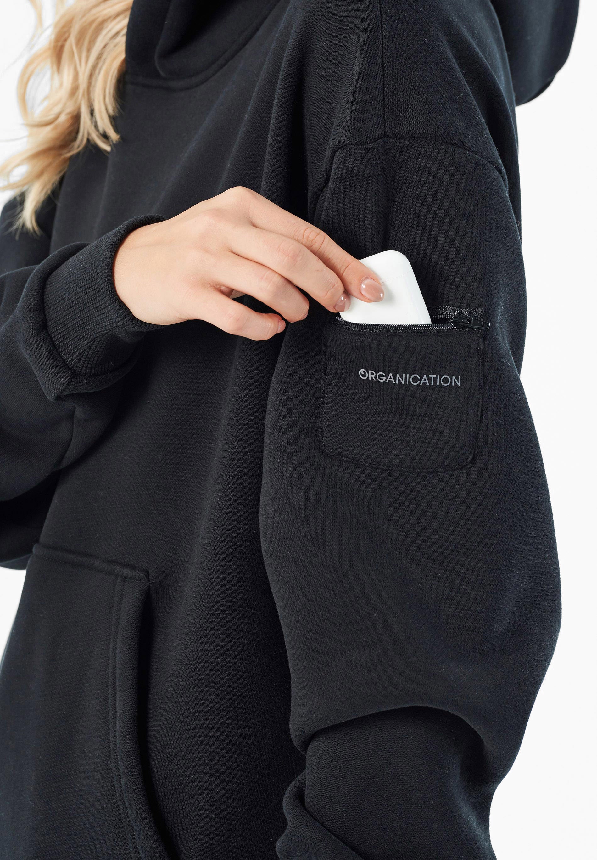 HARVINN | Essentials Travel Unisex Hoodie aus Bio-Baumwolle und recyceltem Polyester