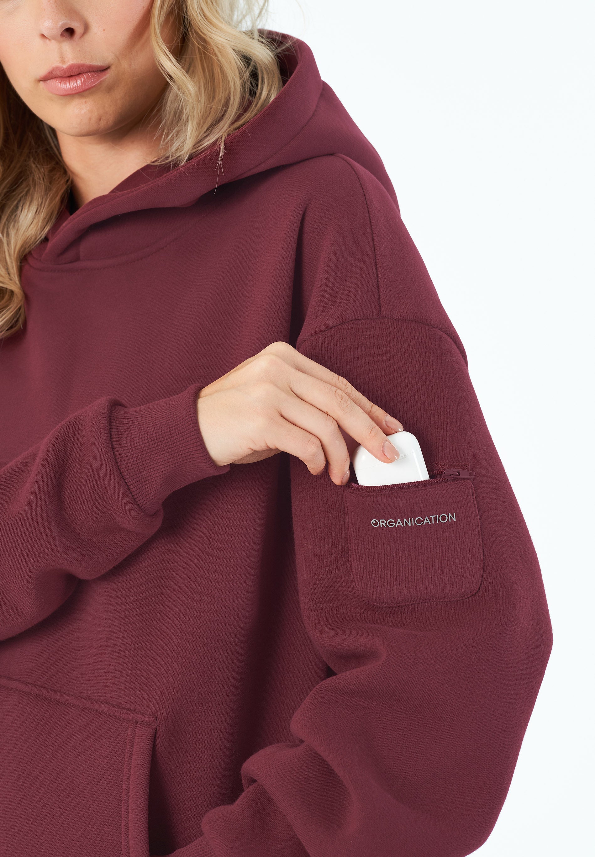 HARVINN | Essentials Travel Unisex Hoodie aus Bio-Baumwolle und recyceltem Polyester