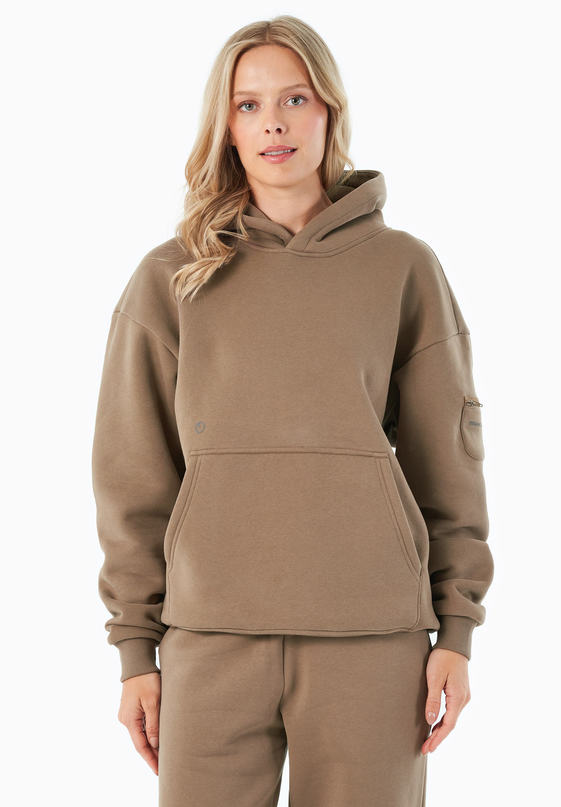 HARVINN | Essentials Travel Unisex Hoodie aus Bio-Baumwolle und recyceltem Polyester