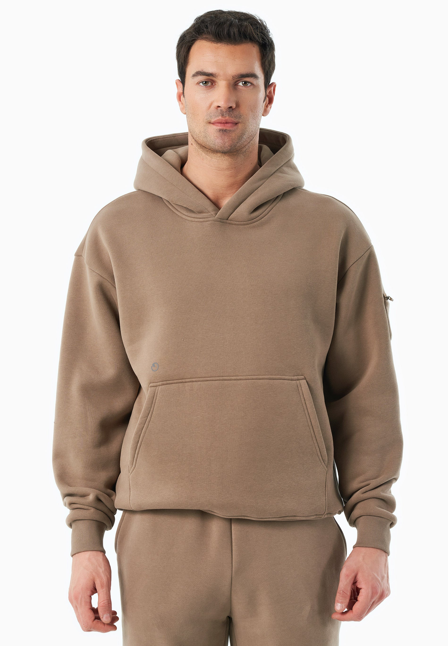 HARVINN | Essentials Travel Unisex Hoodie aus Bio-Baumwolle und recyceltem Polyester