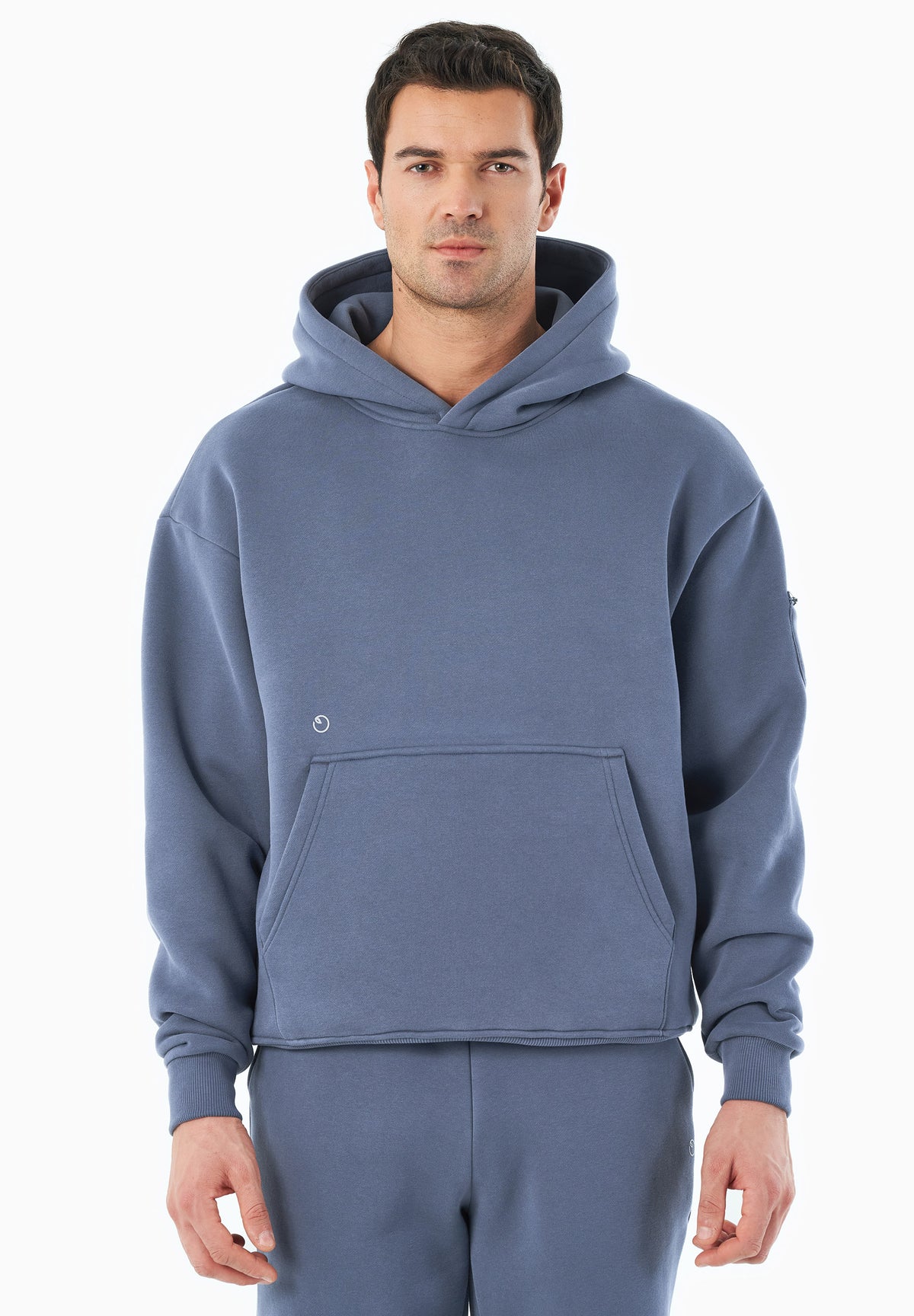 HARVINN | Essentials Travel Unisex Hoodie aus Bio-Baumwolle und recyceltem Polyester