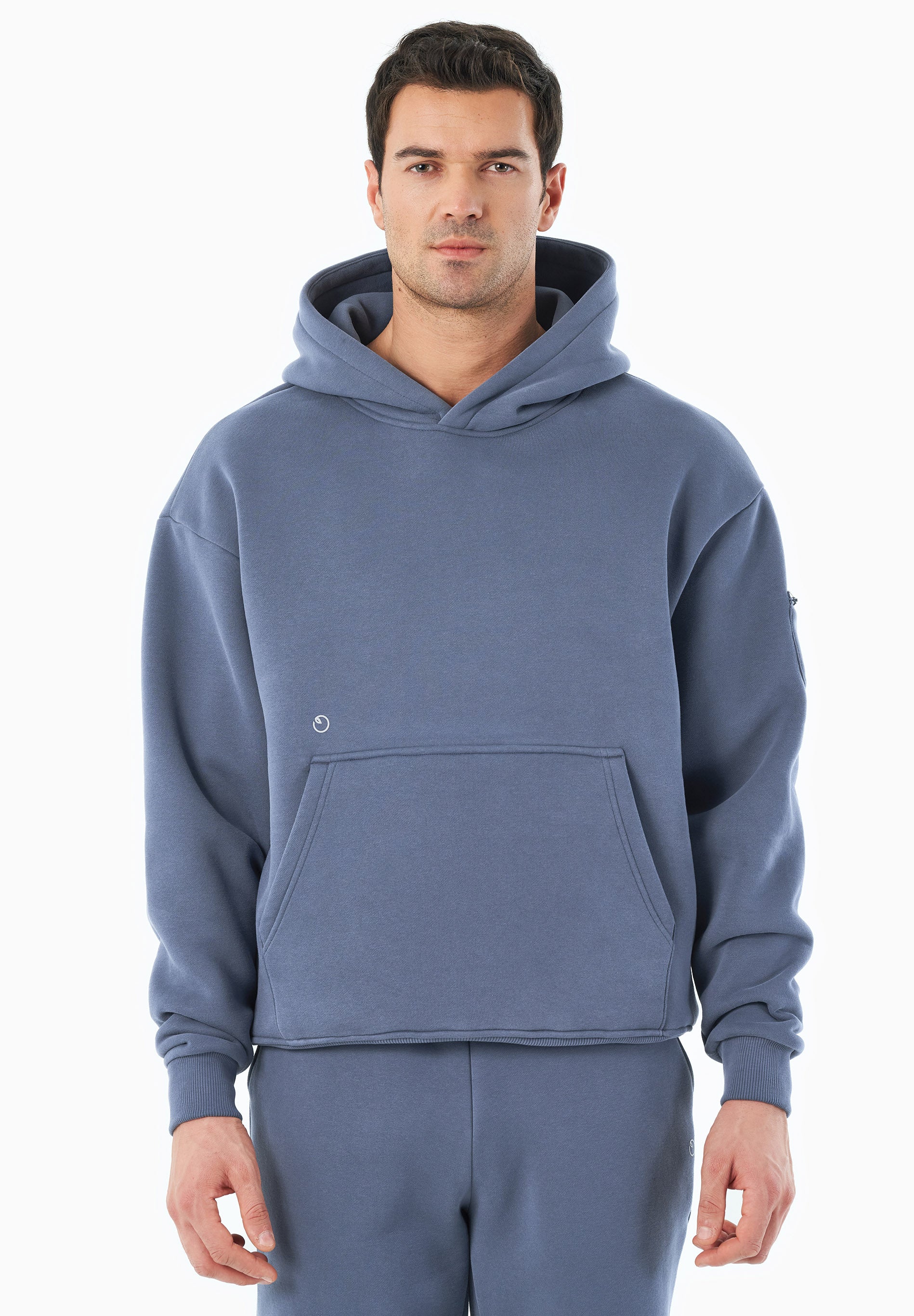 HARVINN | Essentials Travel Unisex Hoodie aus Bio-Baumwolle und recyceltem Polyester