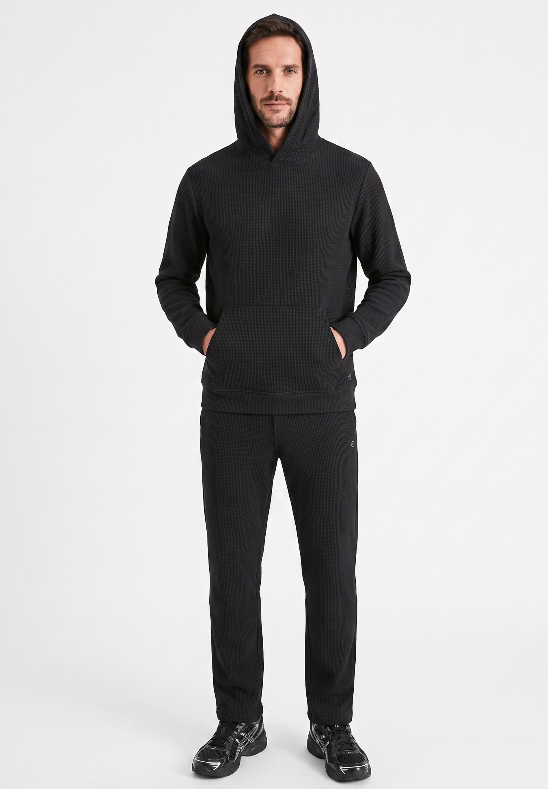HECTORR | Waffel Hoodie aus Bio-Baumwolle & recyceltem Polyester