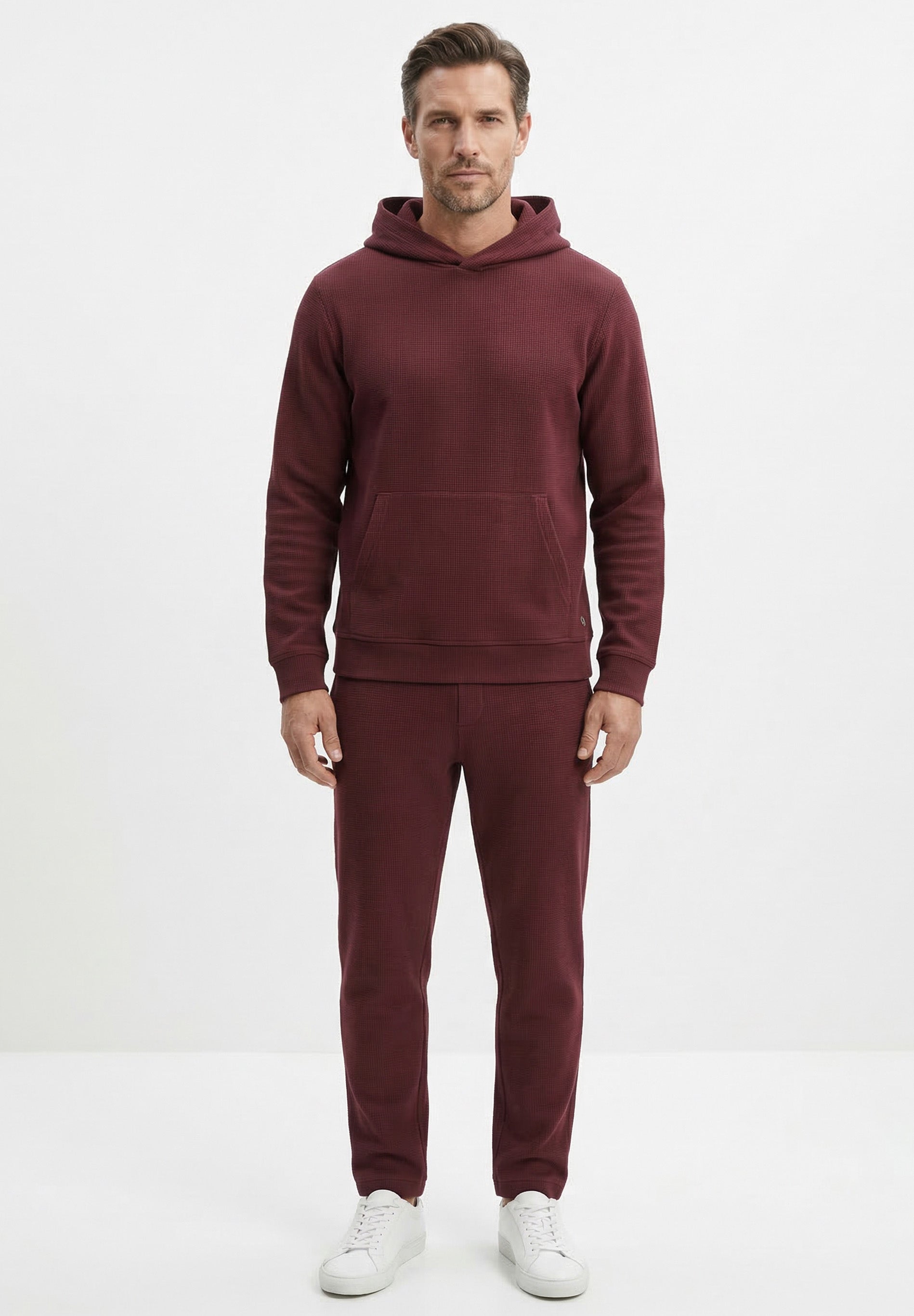 HECTORR | Waffel Hoodie aus Bio-Baumwolle & recyceltem Polyester