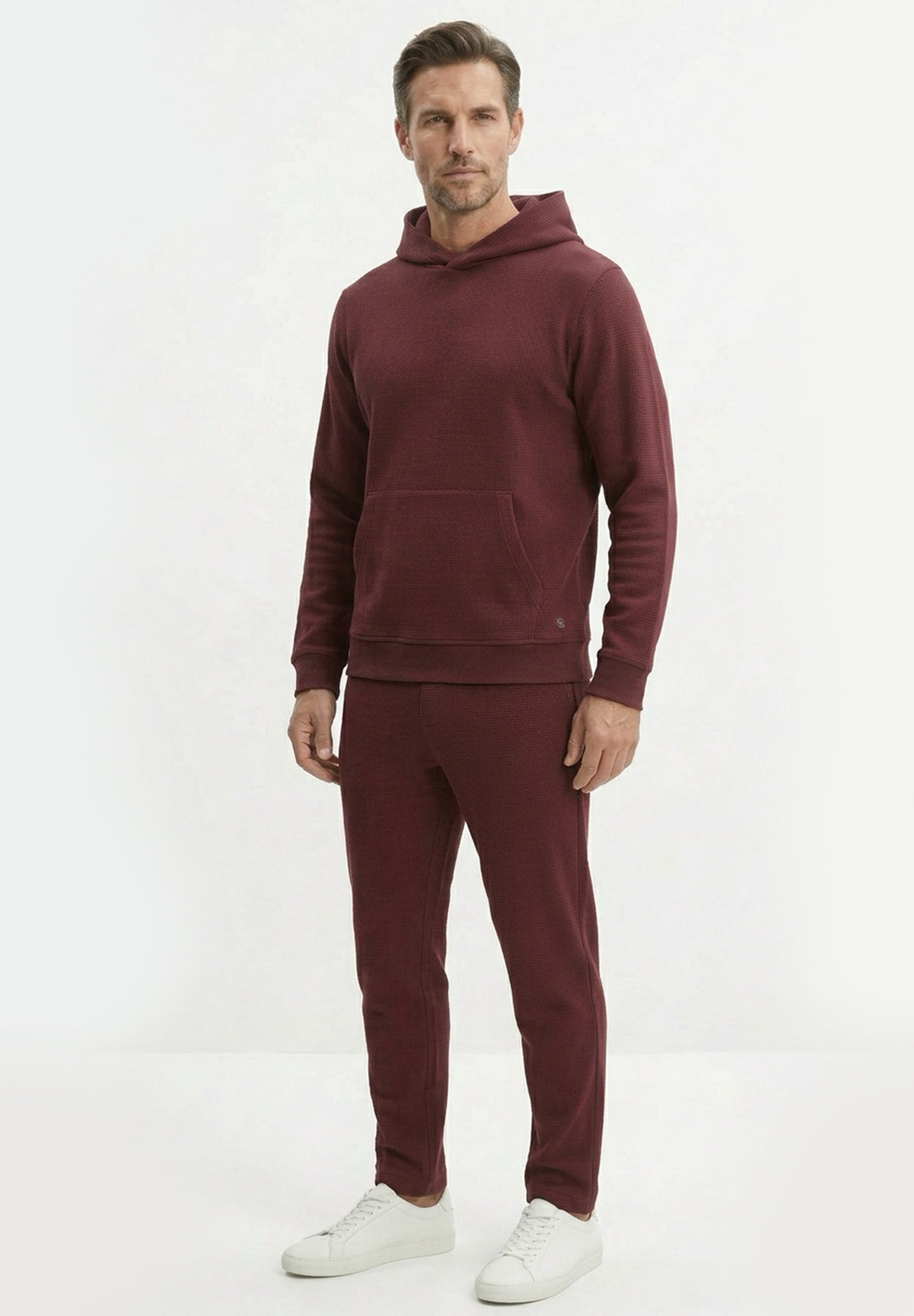 HECTORR | Waffel Hoodie aus Bio-Baumwolle & recyceltem Polyester