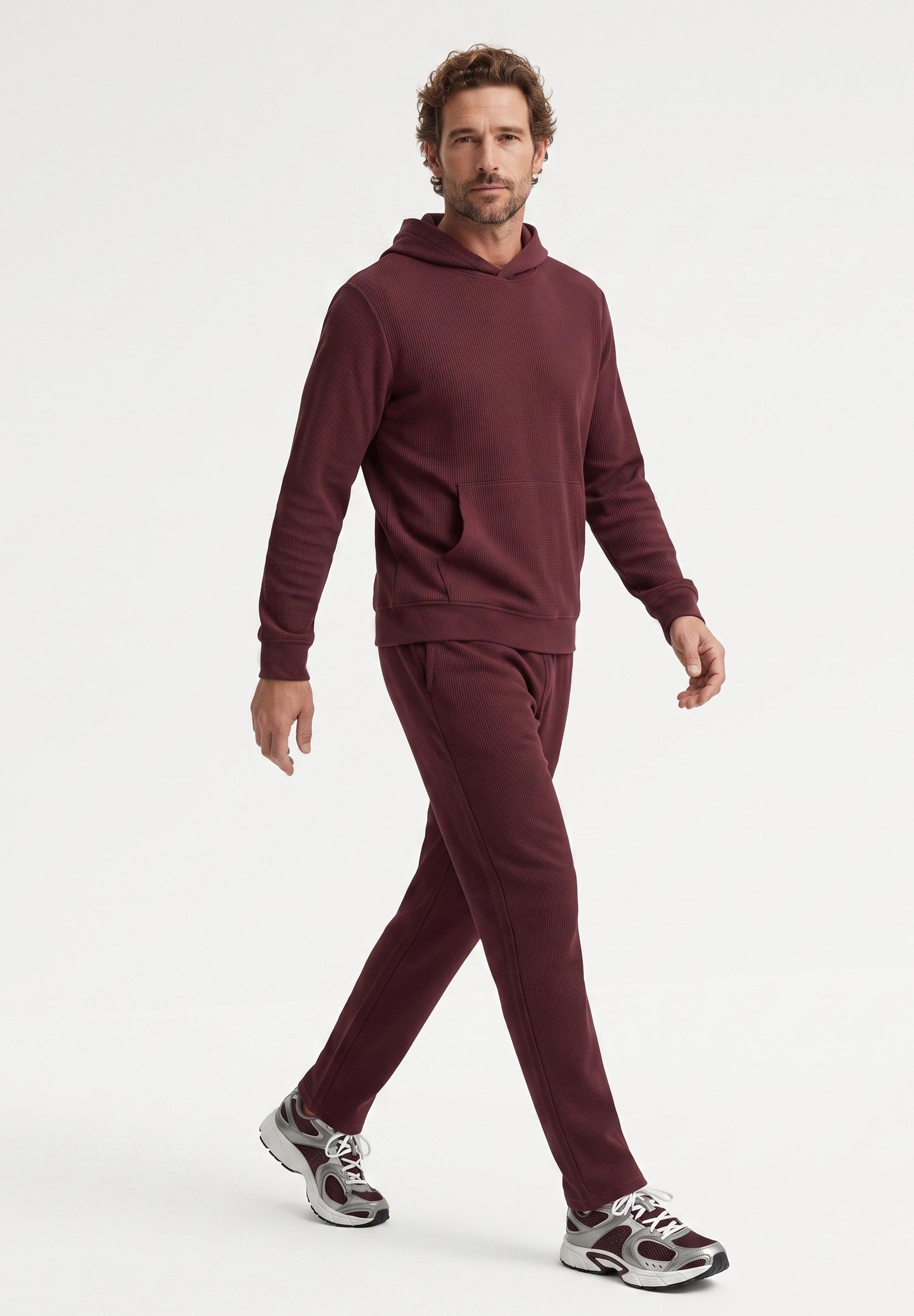 HECTORR | Waffel Hoodie aus Bio-Baumwolle & recyceltem Polyester