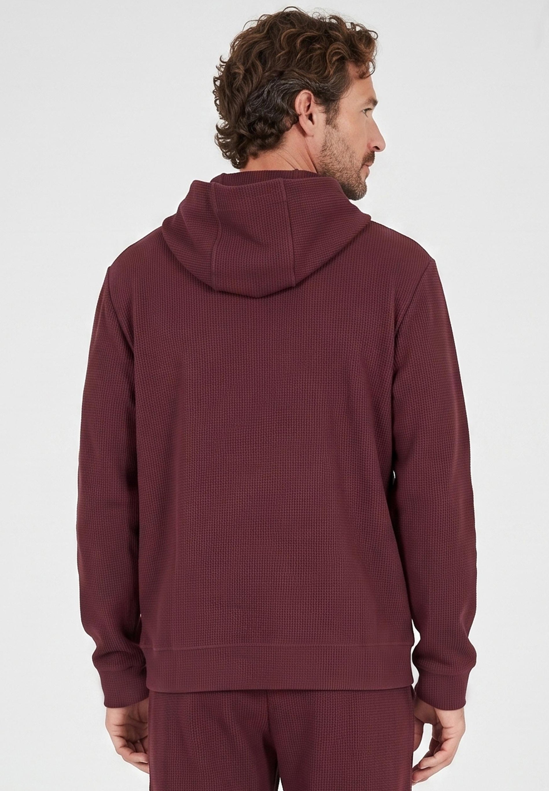 HECTORR | Waffel Hoodie aus Bio-Baumwolle & recyceltem Polyester