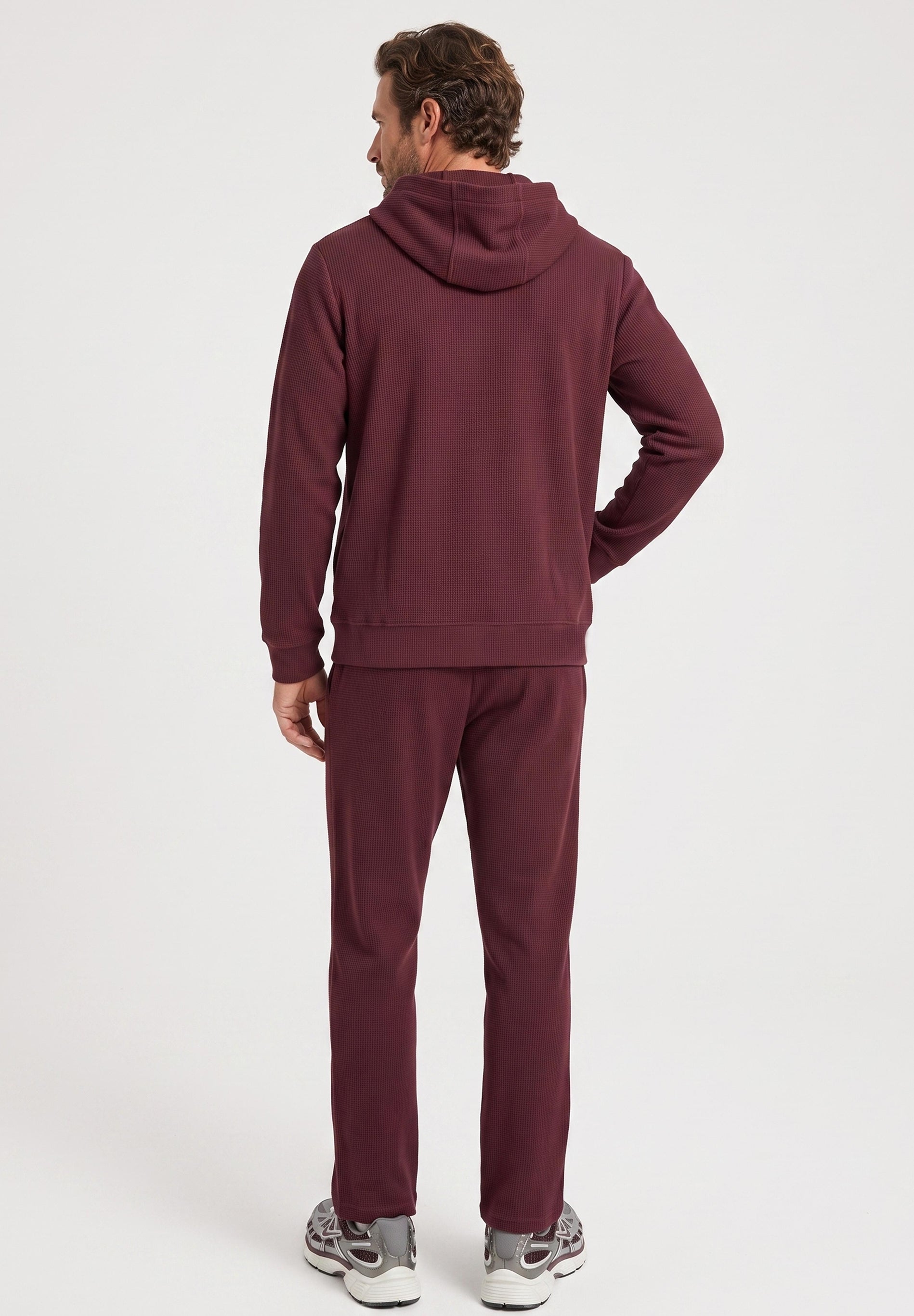 HECTORR | Waffel Hoodie aus Bio-Baumwolle & recyceltem Polyester