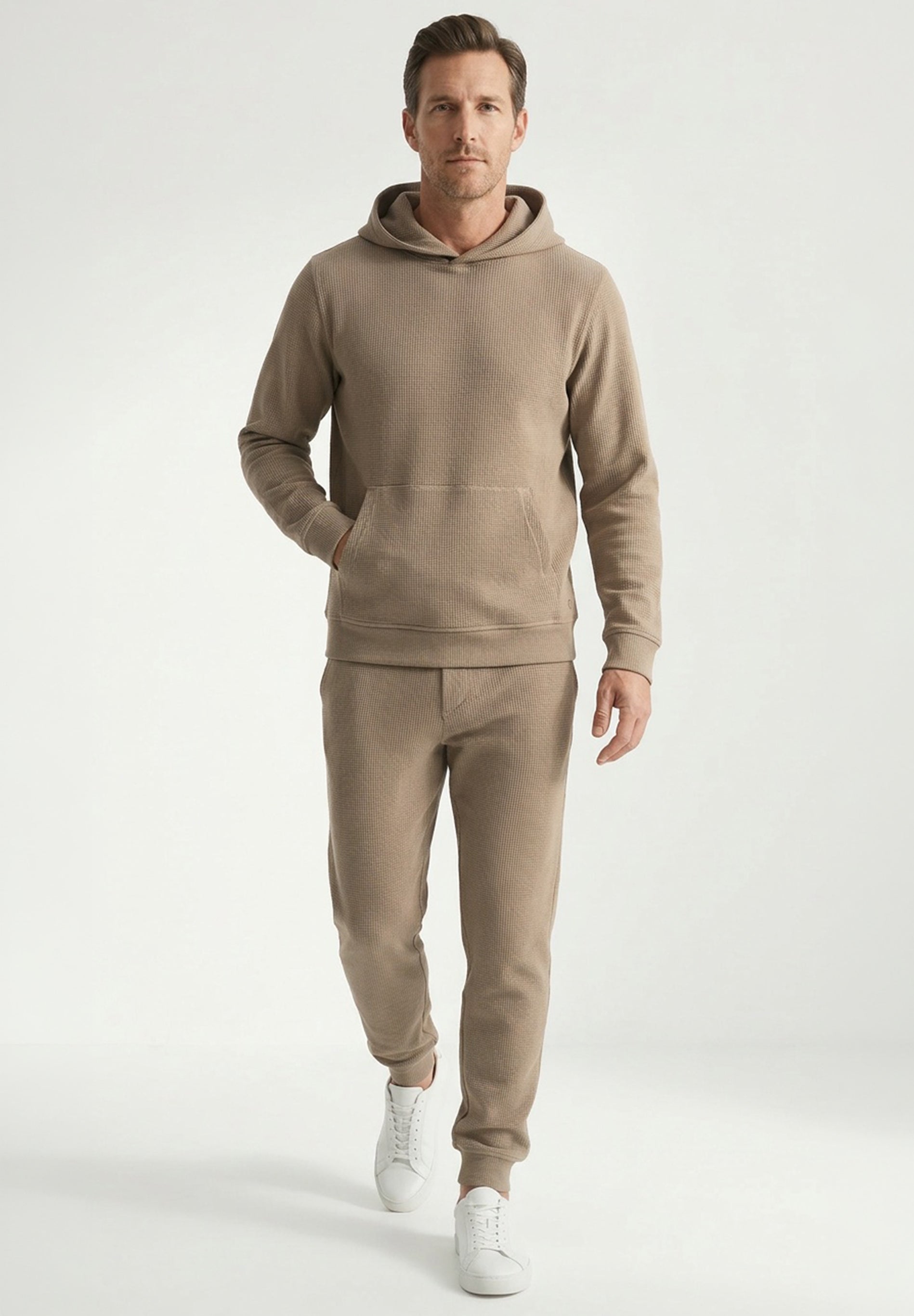 HECTORR | Waffel Hoodie aus Bio-Baumwolle & recyceltem Polyester