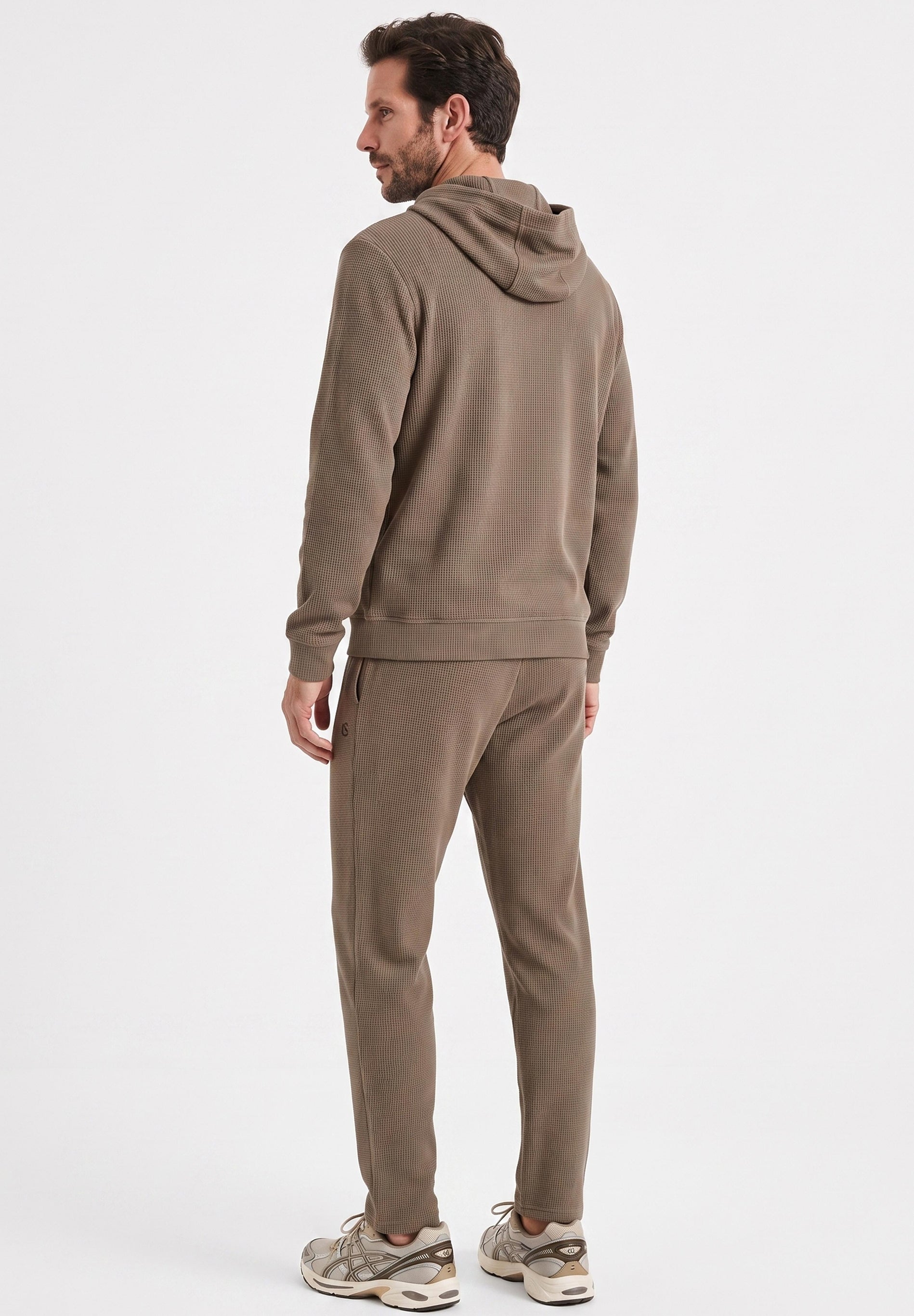 HECTORR | Waffel Hoodie aus Bio-Baumwolle & recyceltem Polyester