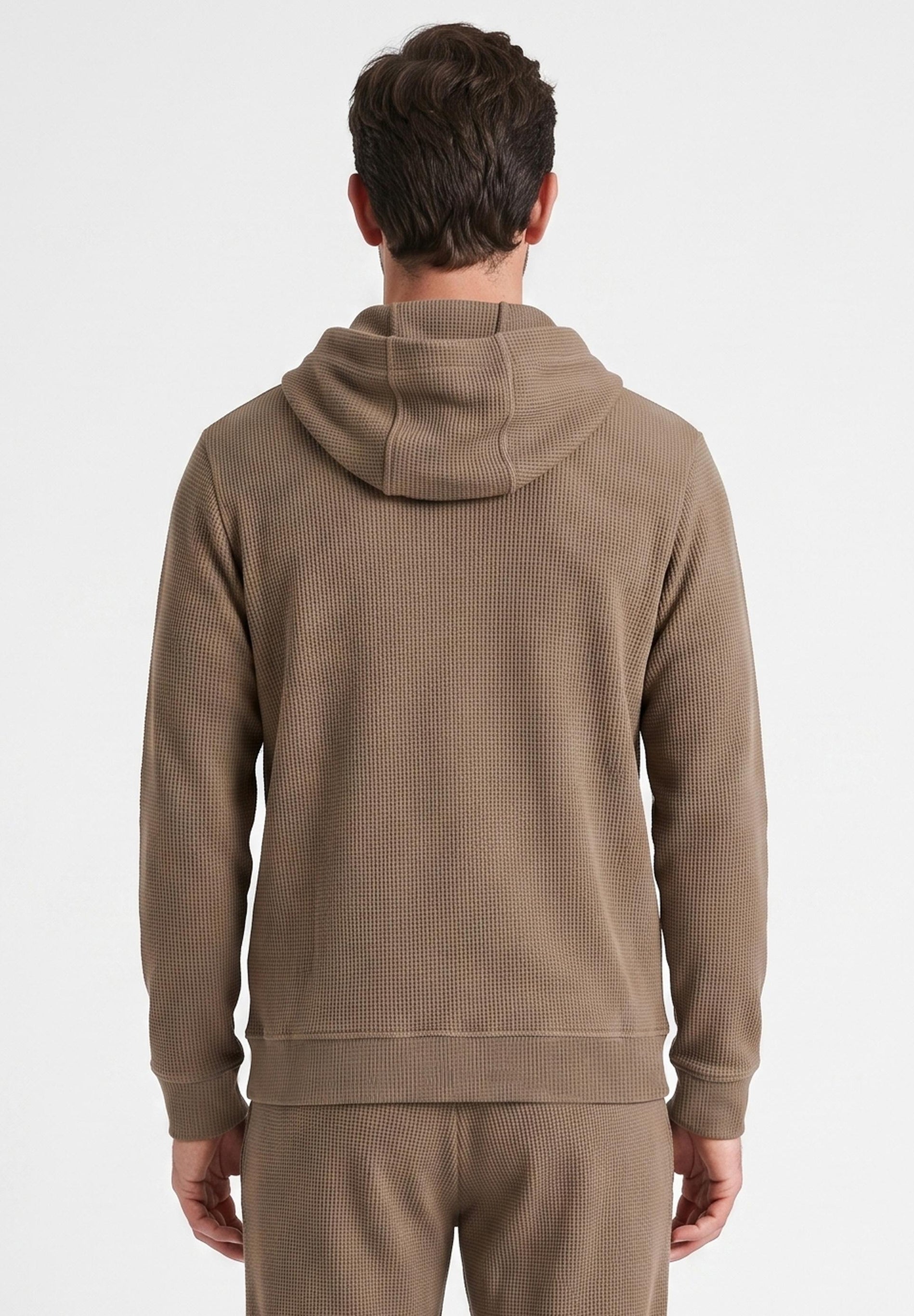 HECTORR | Waffel Hoodie aus Bio-Baumwolle & recyceltem Polyester