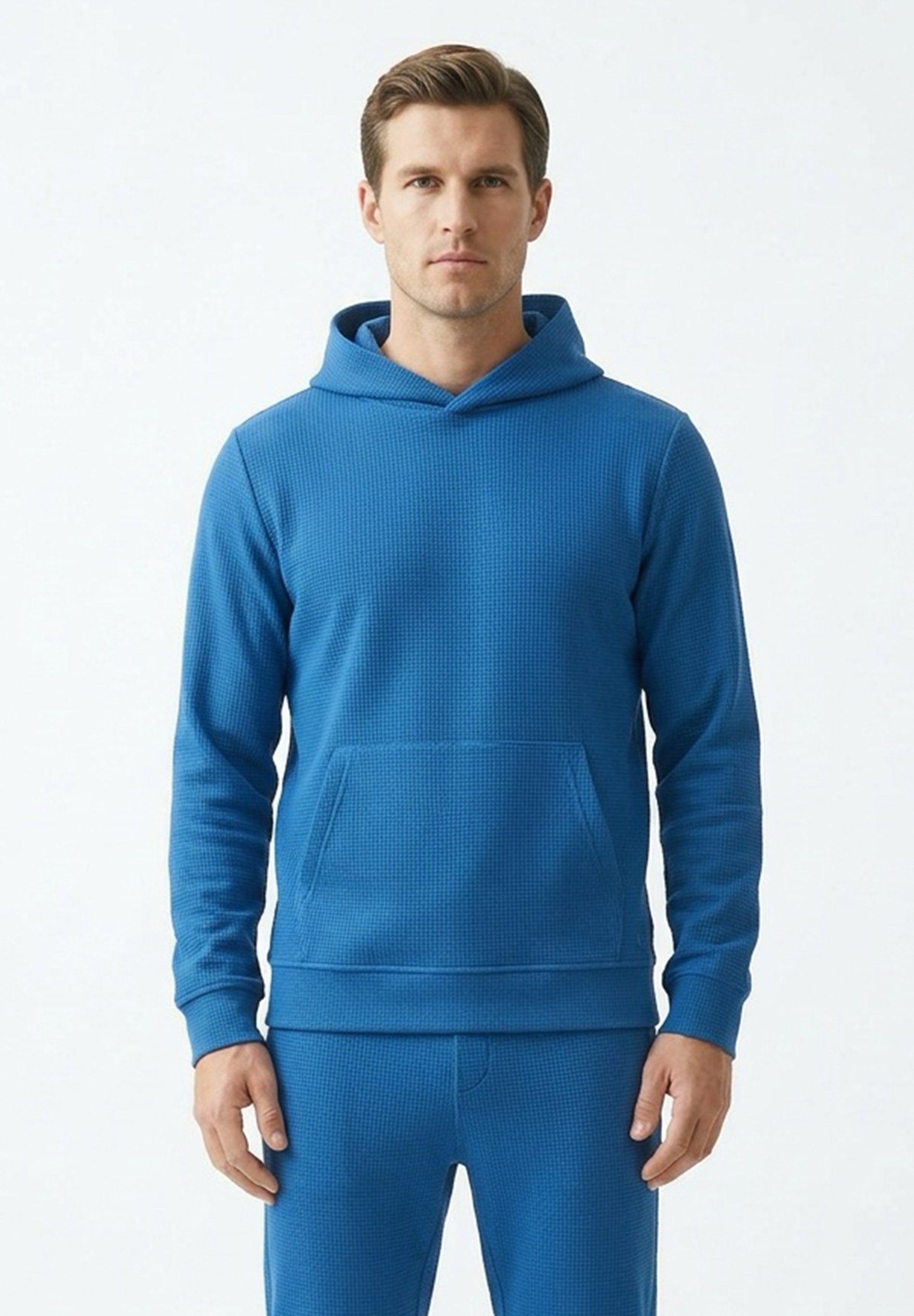 HECTORR | Waffel Hoodie aus Bio-Baumwolle & recyceltem Polyester