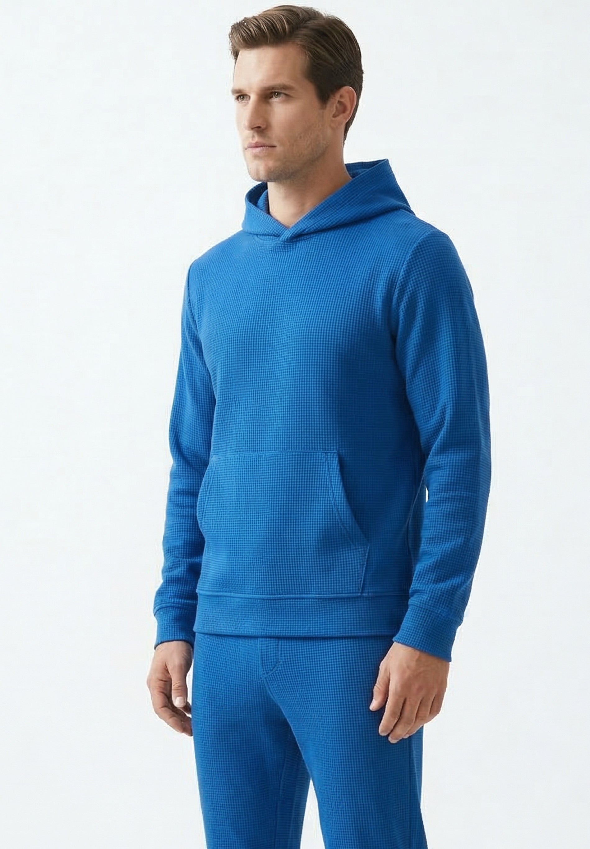 HECTORR | Waffel Hoodie aus Bio-Baumwolle & recyceltem Polyester