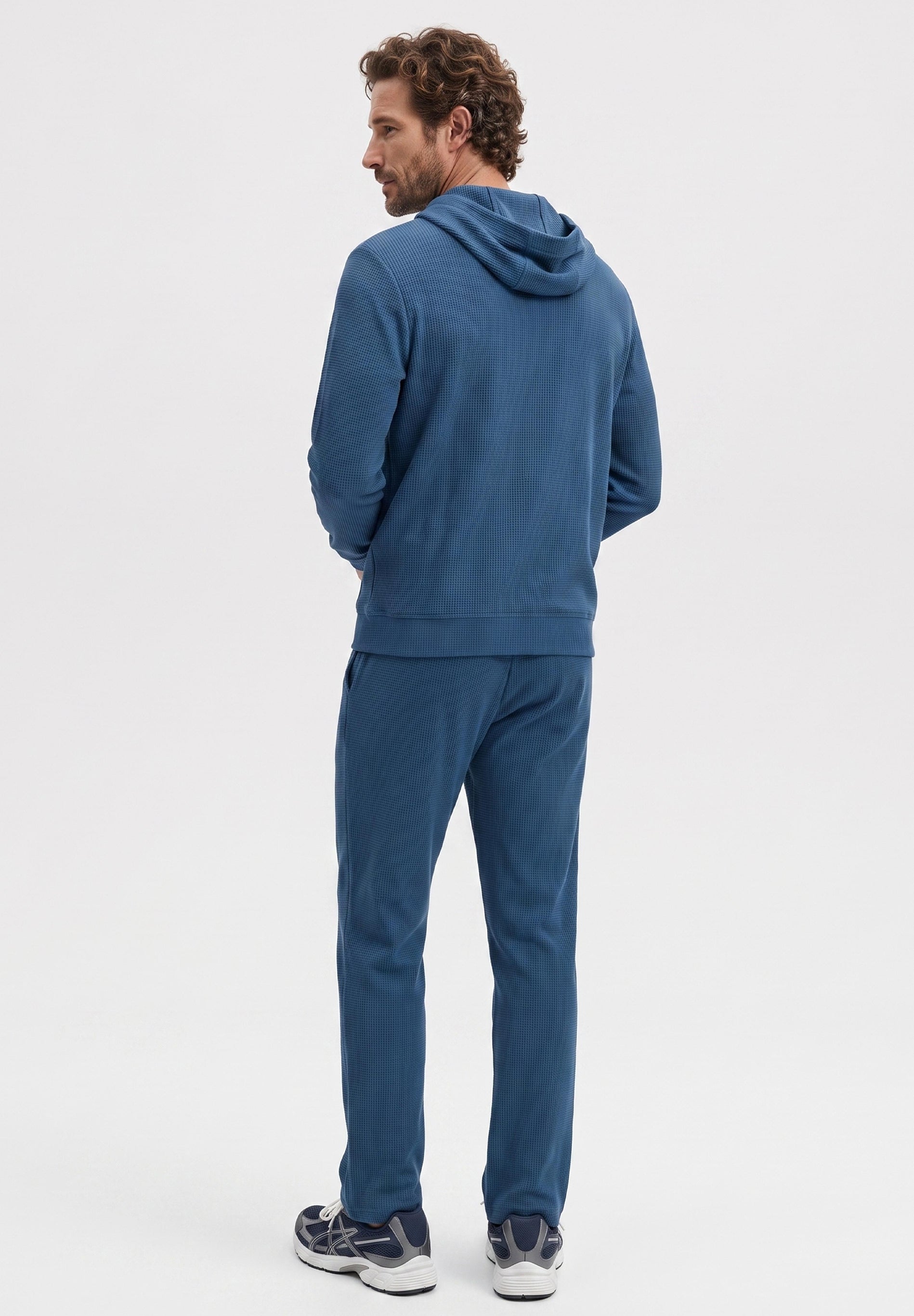 HECTORR | Waffel Hoodie aus Bio-Baumwolle & recyceltem Polyester
