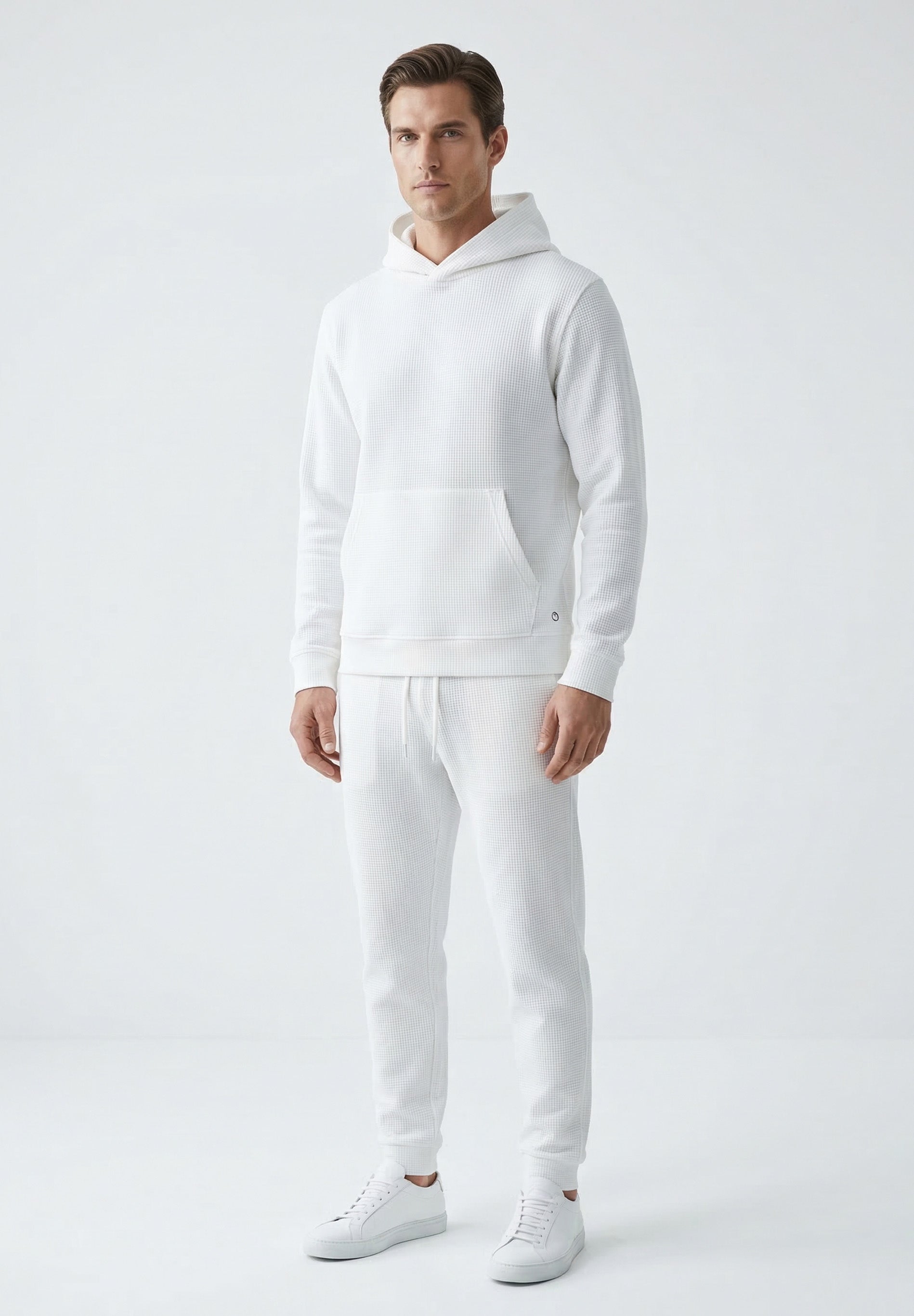 HECTORR | Waffel Hoodie aus Bio-Baumwolle & recyceltem Polyester