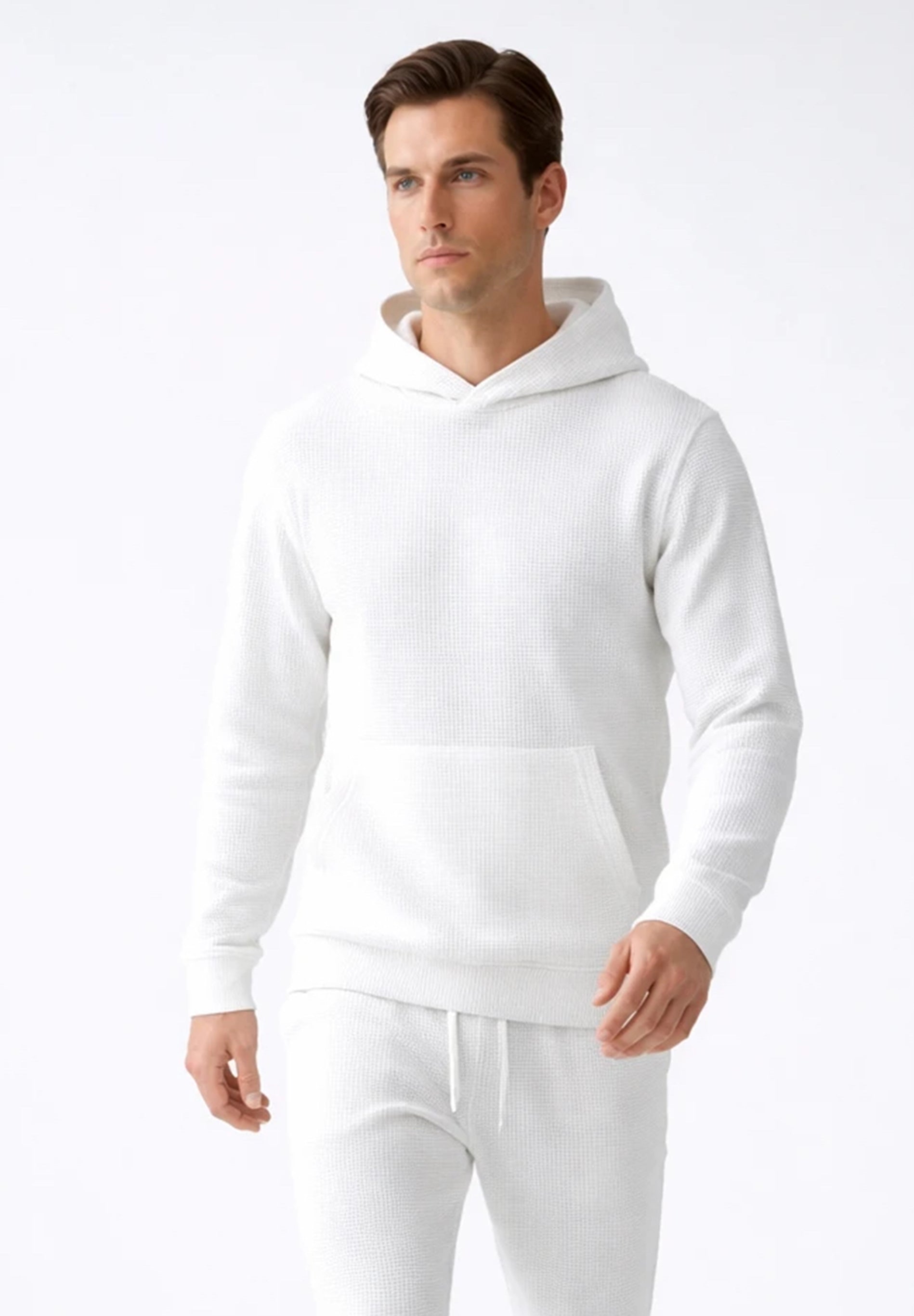 HECTORR | Waffel Hoodie aus Bio-Baumwolle & recyceltem Polyester
