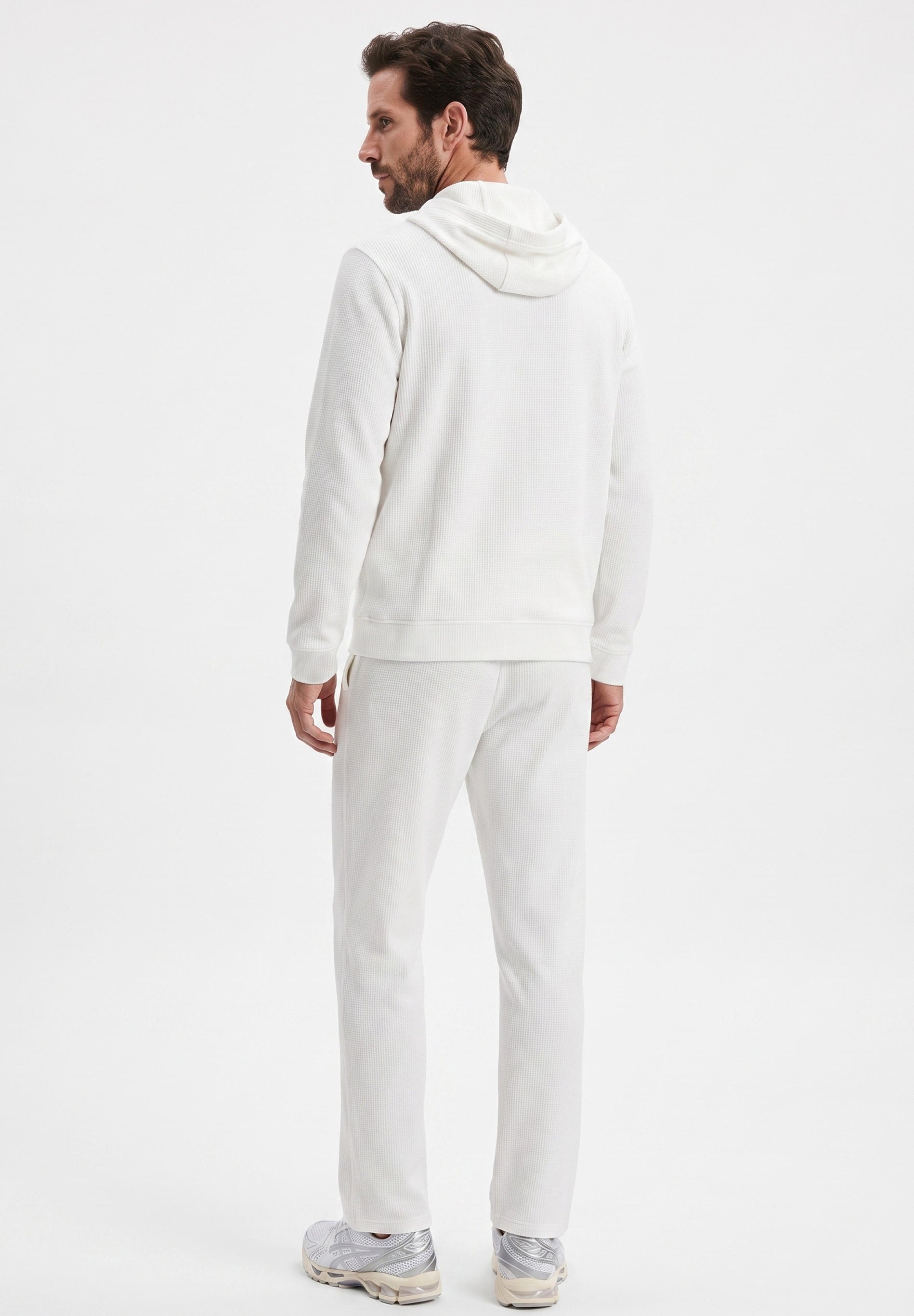 HECTORR | Waffel Hoodie aus Bio-Baumwolle & recyceltem Polyester