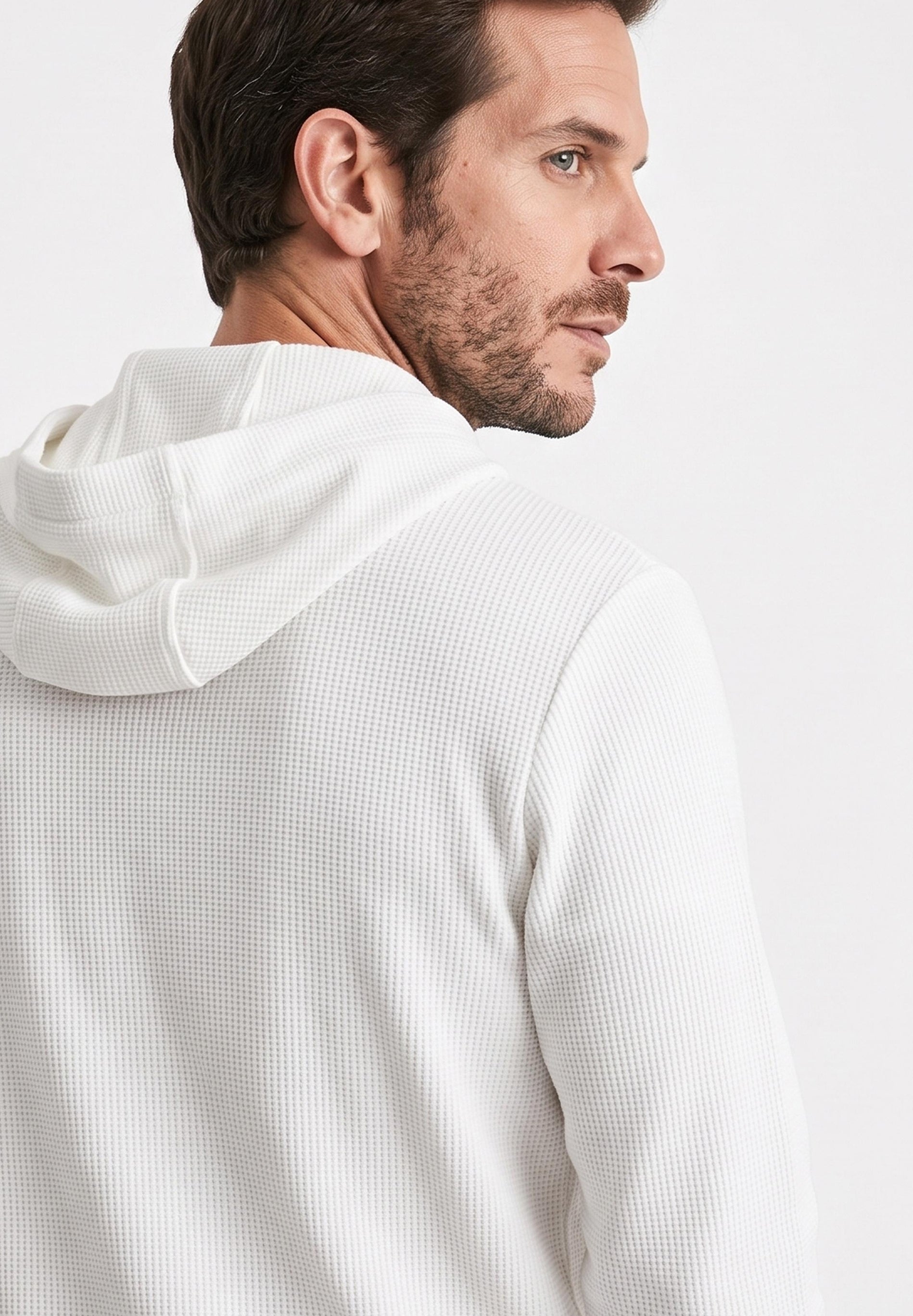 HECTORR | Waffel Hoodie aus Bio-Baumwolle & recyceltem Polyester