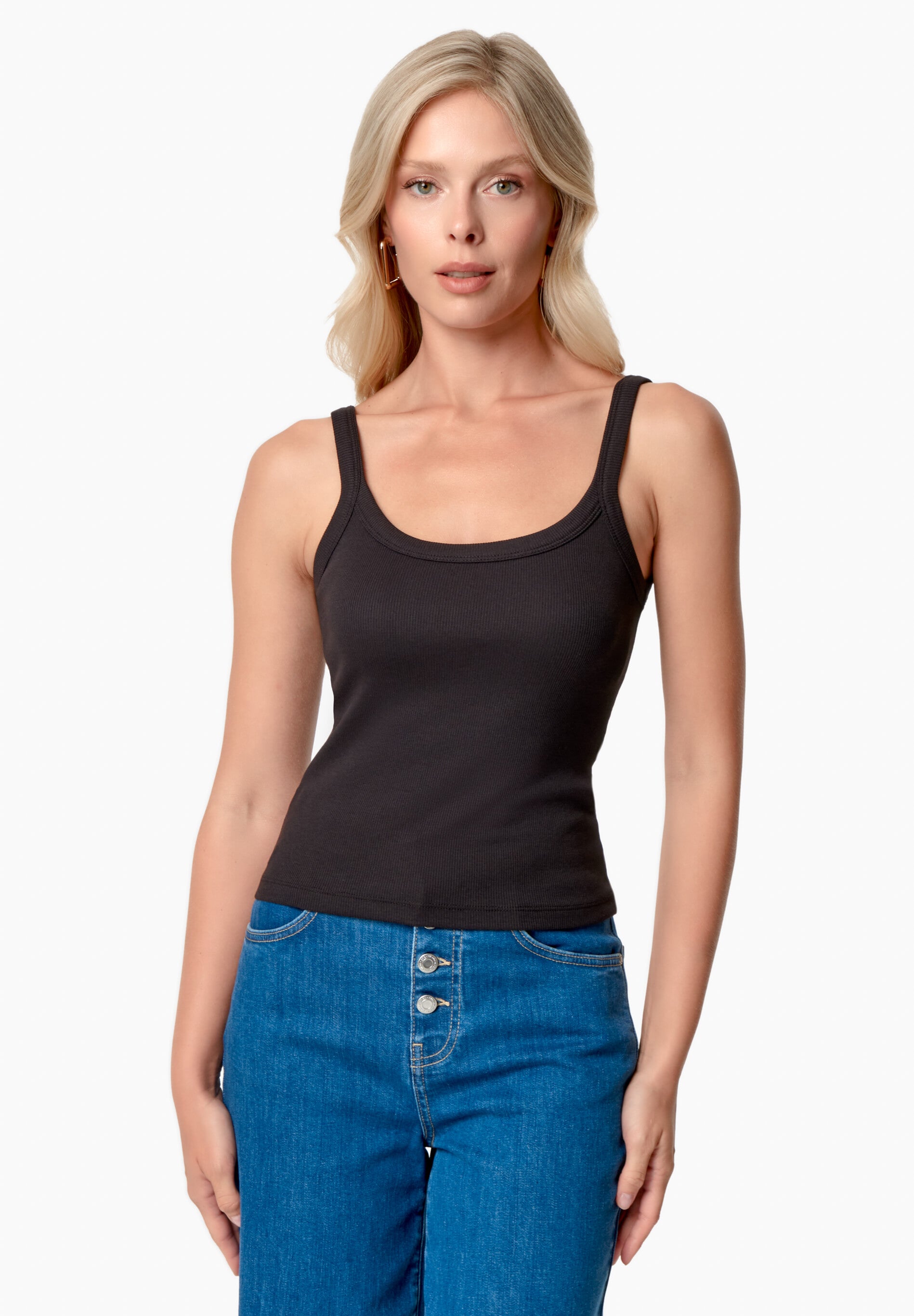 IPEEK | Ripp-Tanktop aus TENCEL™ Modal und Bio-Baumwolle